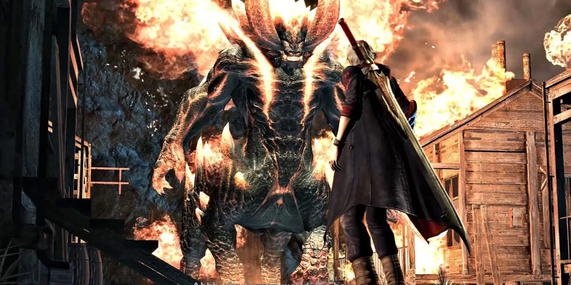 Boss Berial, quỷ lửa trong hình dạng nhân mã bò, trong Devil May Cry 4