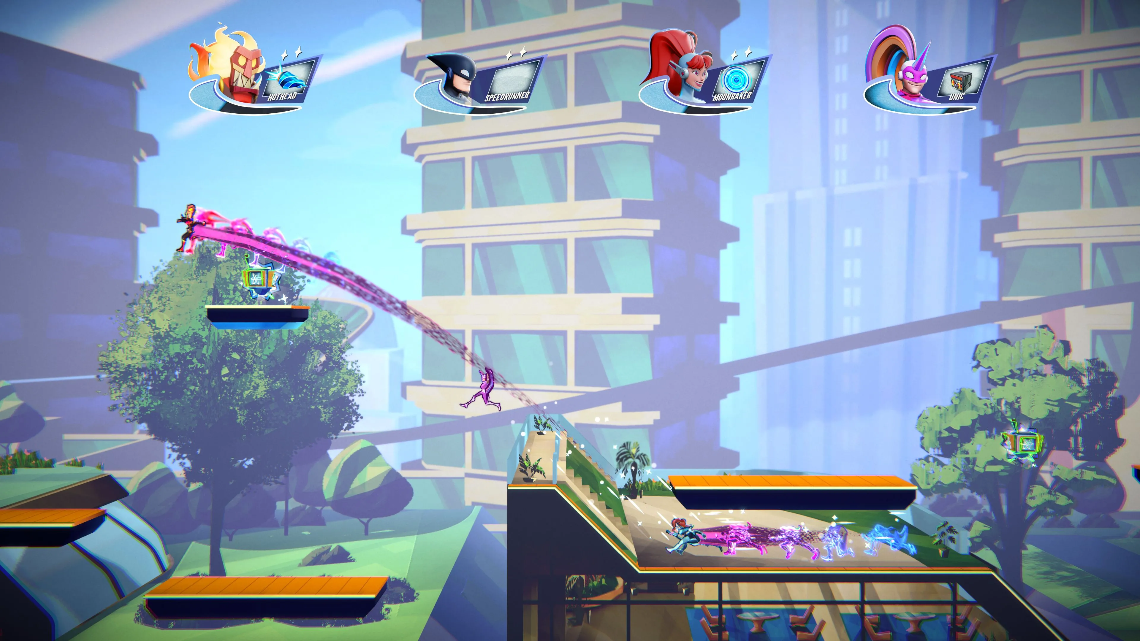 Cuộc đua tốc độ trong SpeedRunners 2