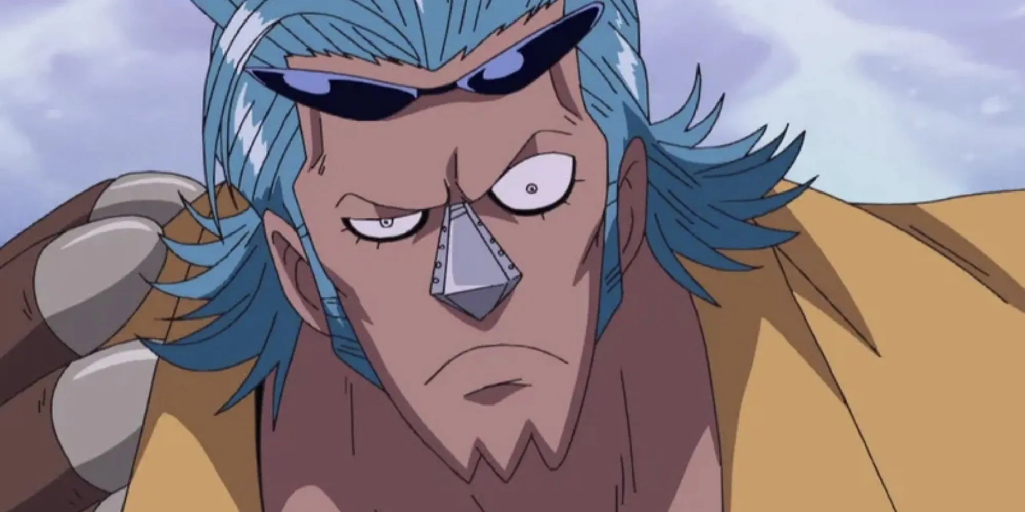 Franky, người máy với kiểu tóc độc đáo trong One Piece