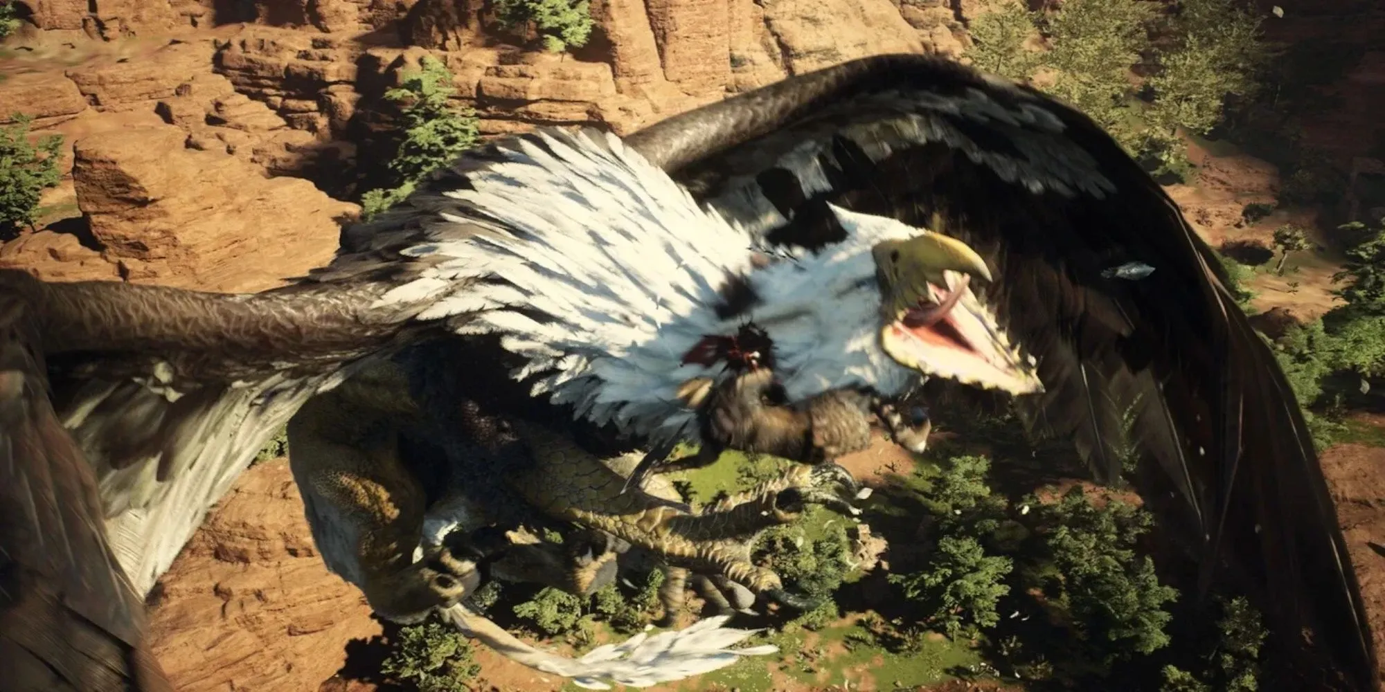 Hình ảnh chính của Dragon's Dogma 2, giới thiệu thế giới giả tưởng và các sinh vật kỳ ảo trong game