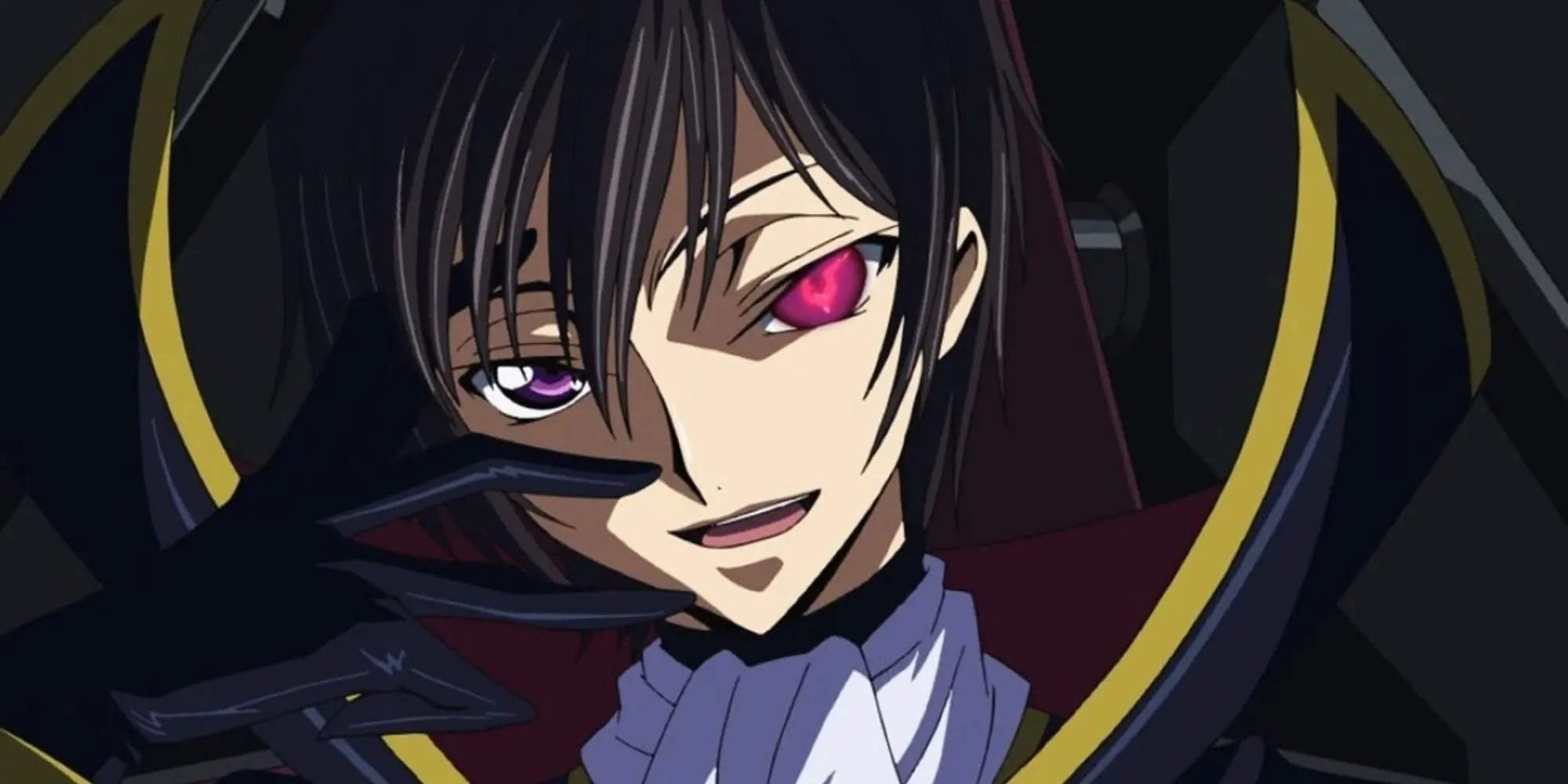 Lelouch Vi Britannia trong Code Geass, bị tha hóa bởi sức mạnh Geass