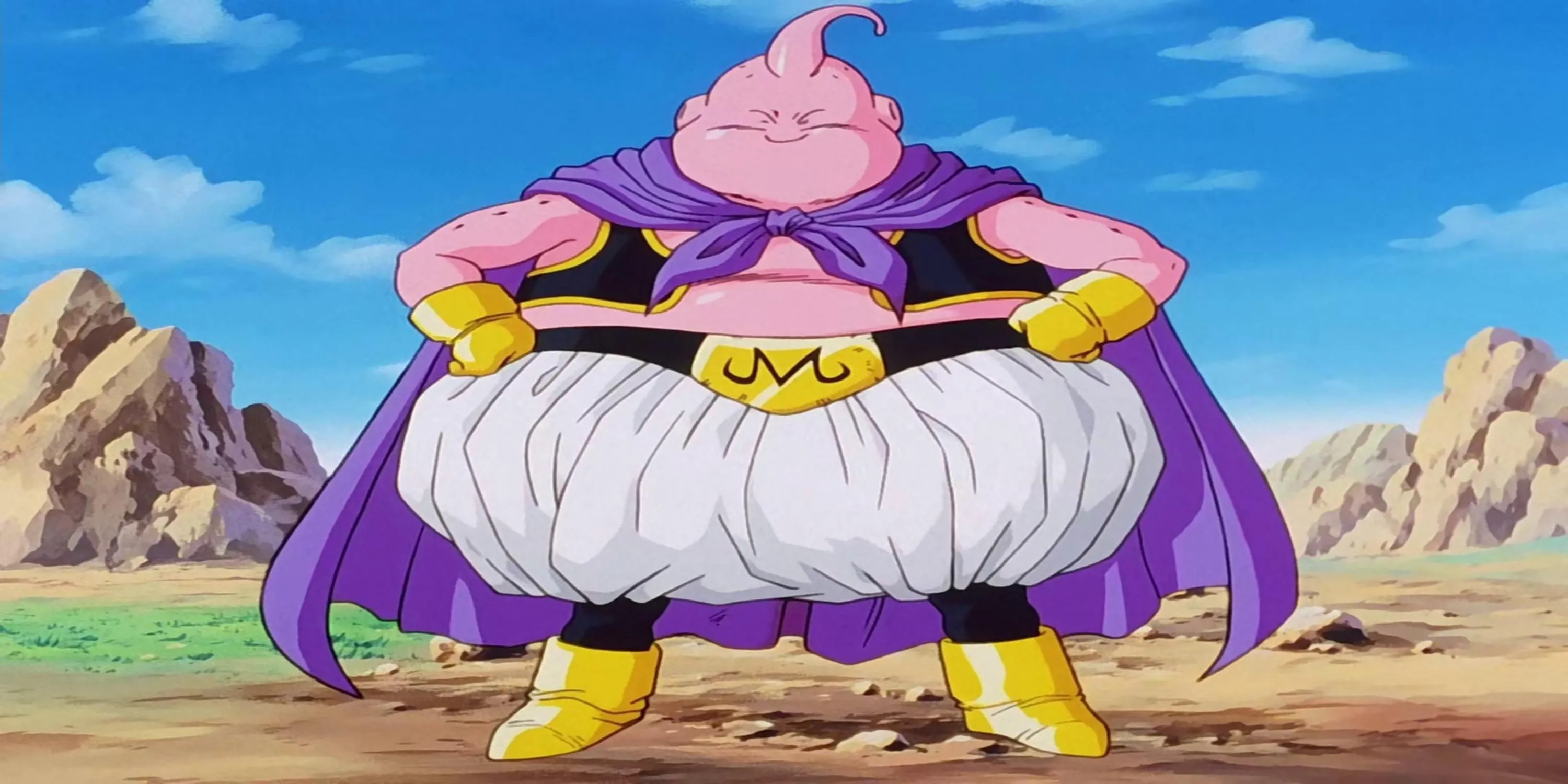 Majin Buu béo, một trong những dạng ban đầu của nhân vật phản diện Buu trong Dragon Ball Z