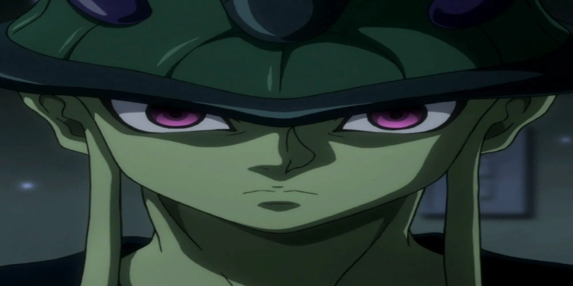 Meruem, Vua Kiến Chimera từ Hunter x Hunter, với biểu cảm suy tư