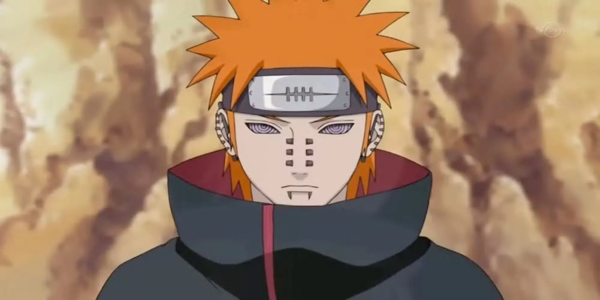 Pain (Negato Uzumaki) từ Naruto với đôi mắt Rinnegan, kẻ phản diện sinh ra từ bi kịch