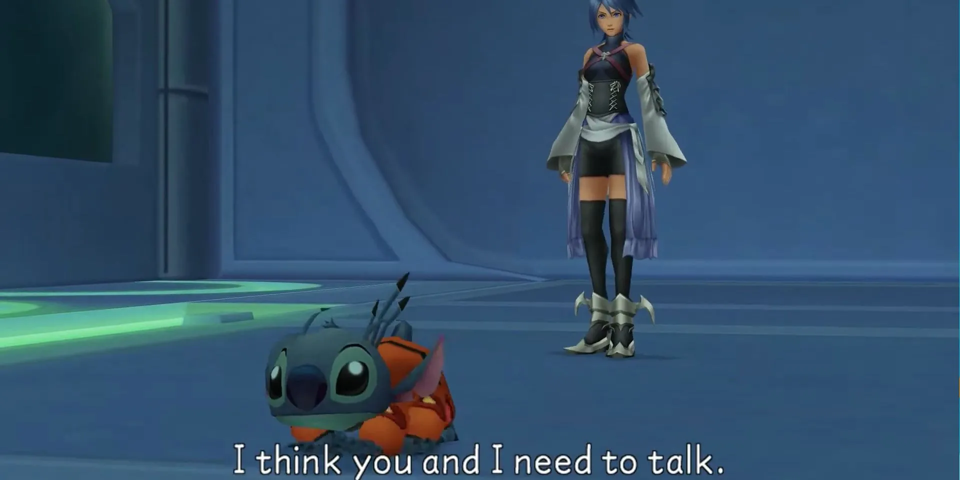 Thế giới Không gian Sâu thẳm (Deep Space) lấy cảm hứng từ Lilo &amp; Stitch trong Kingdom Hearts Birth by Sleep