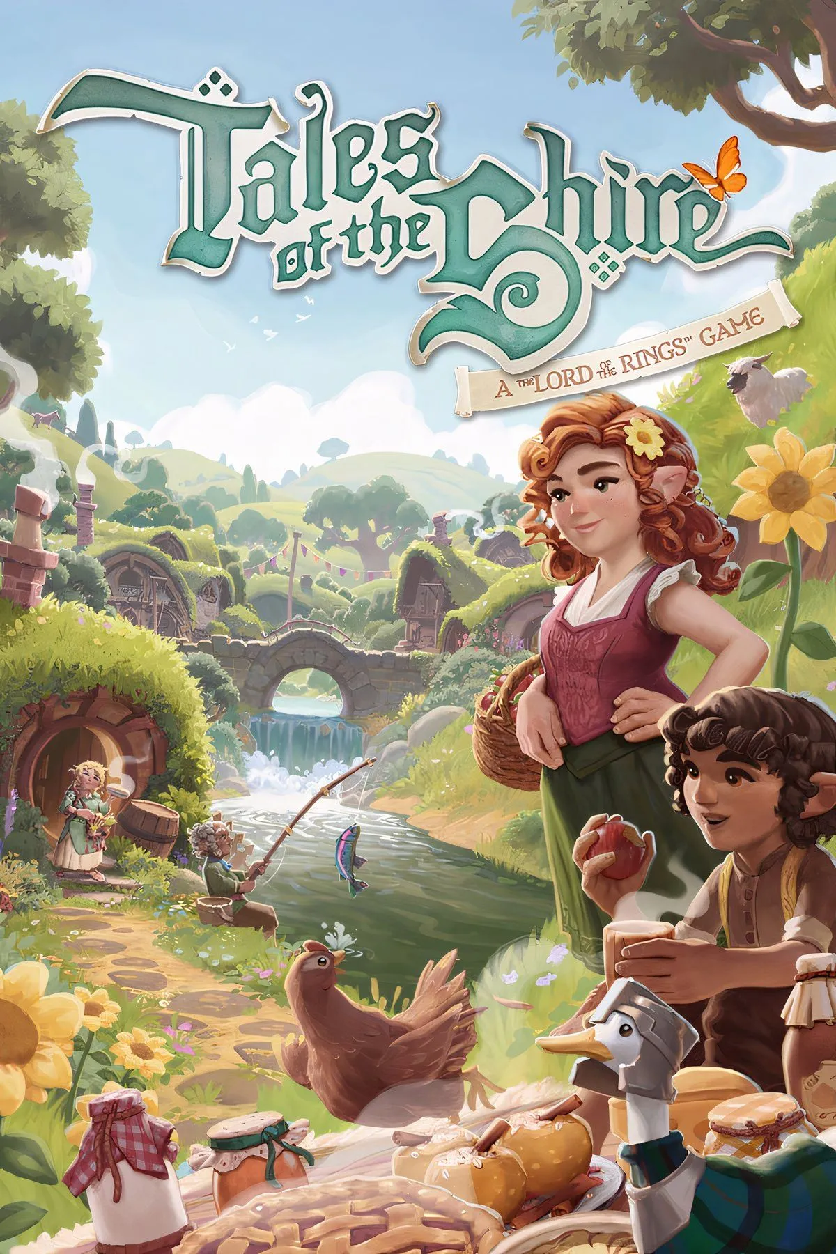 Ảnh bìa chính thức của game mô phỏng đời sống Tales of the Shire: A The Lord of the Rings Game