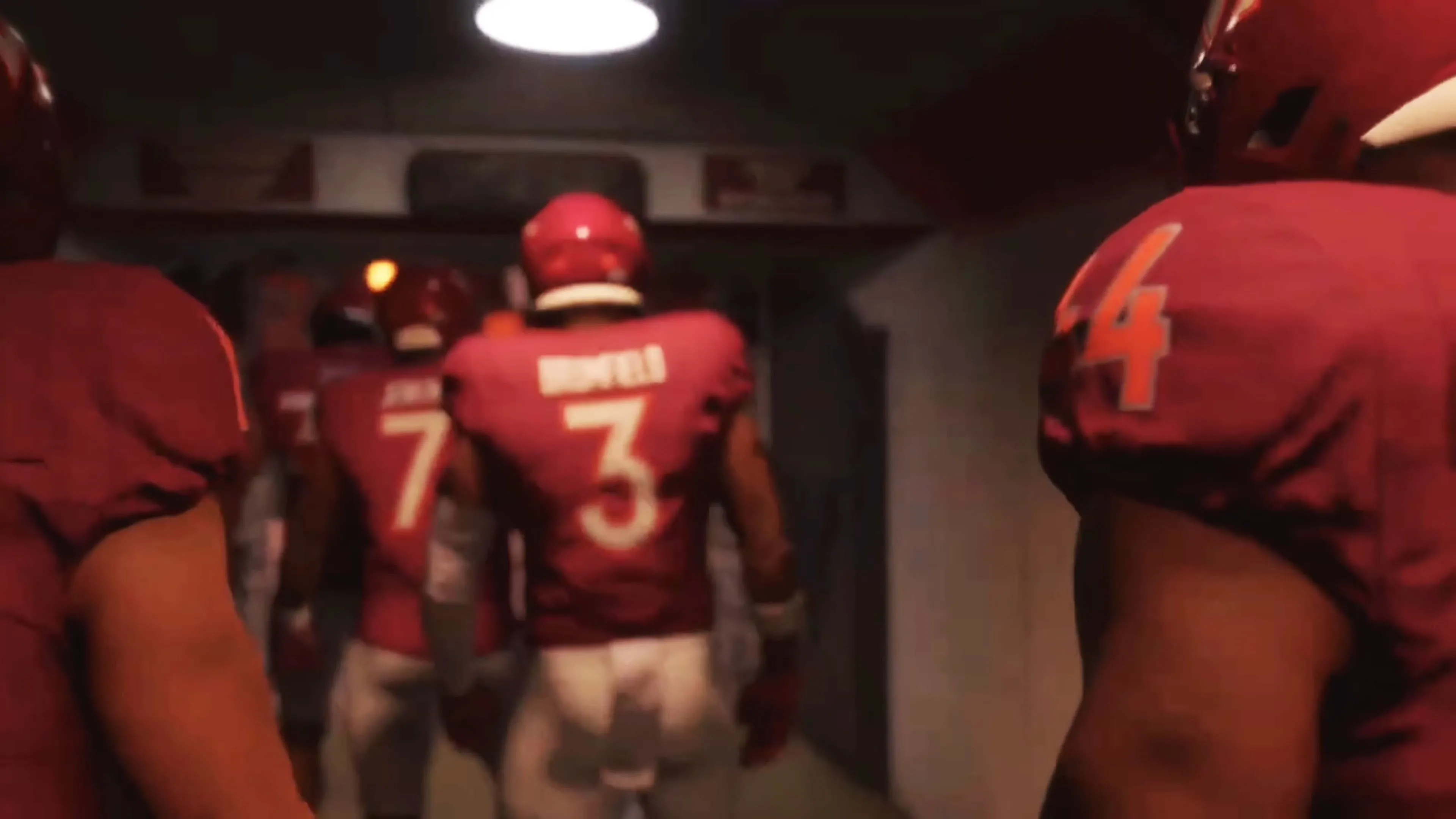 Ảnh chụp màn hình game College Football 26 cảnh mascot đội bóng bầu dục