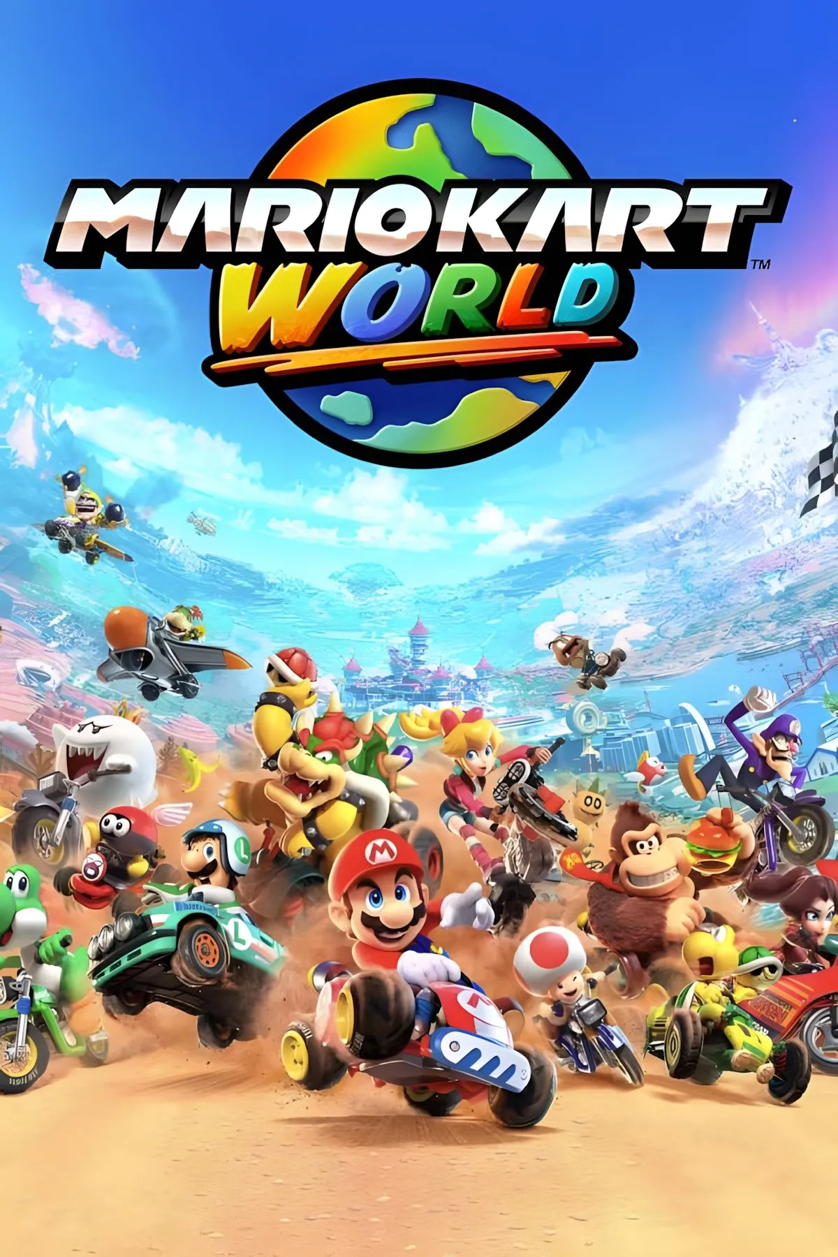 Bìa game Mario Kart World