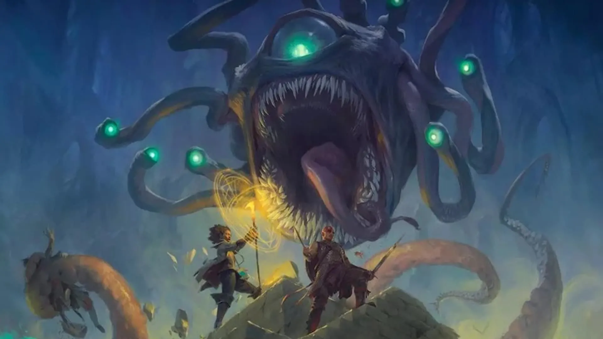 Bìa sách Monster Manual cơ bản của Dungeons & Dragons, biểu tượng của game nhập vai kinh điển.