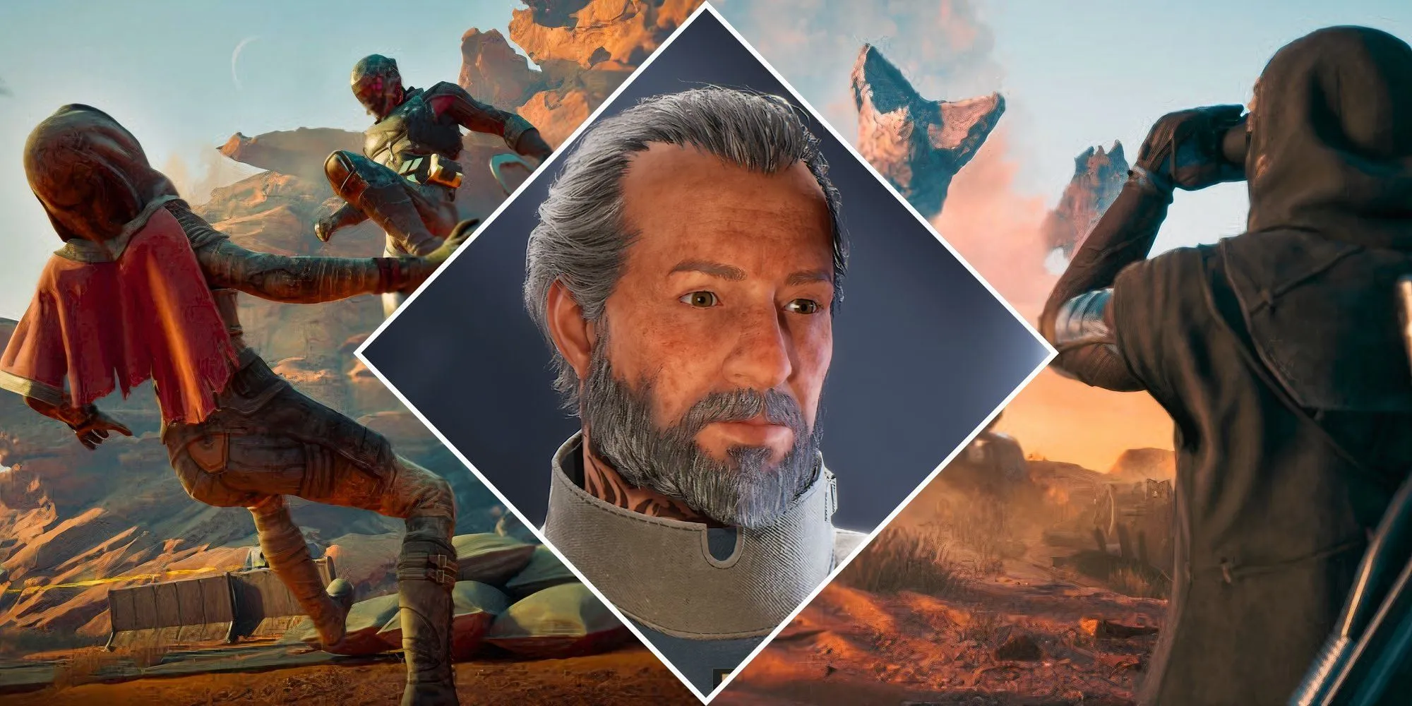 Bối cảnh sa mạc Arrakis đầy khắc nghiệt trong game sinh tồn Dune Awakening