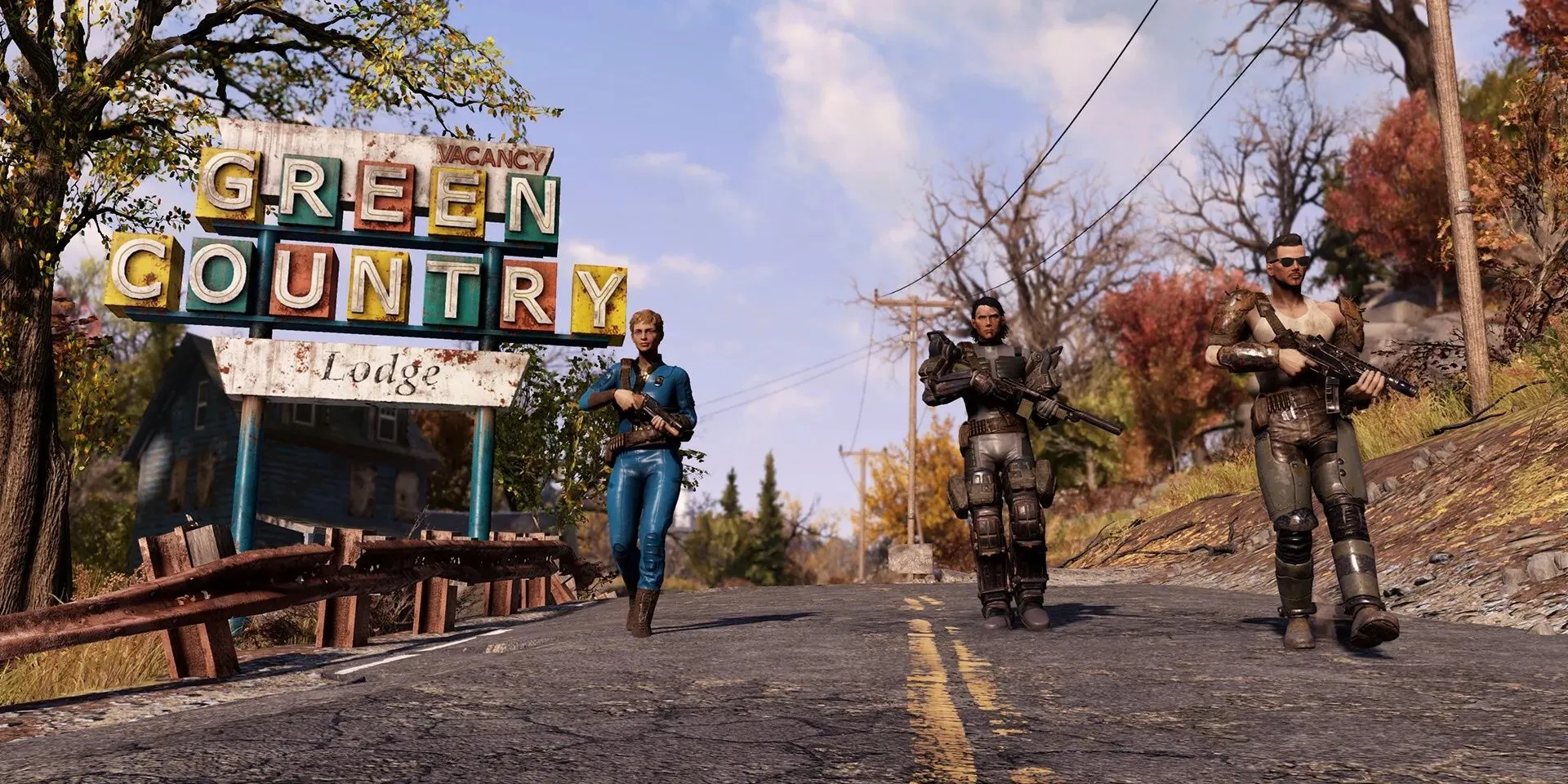 Cộng đồng người chơi Fallout 76 trong Wasteland, minh họa trải nghiệm game nhiều người chơi