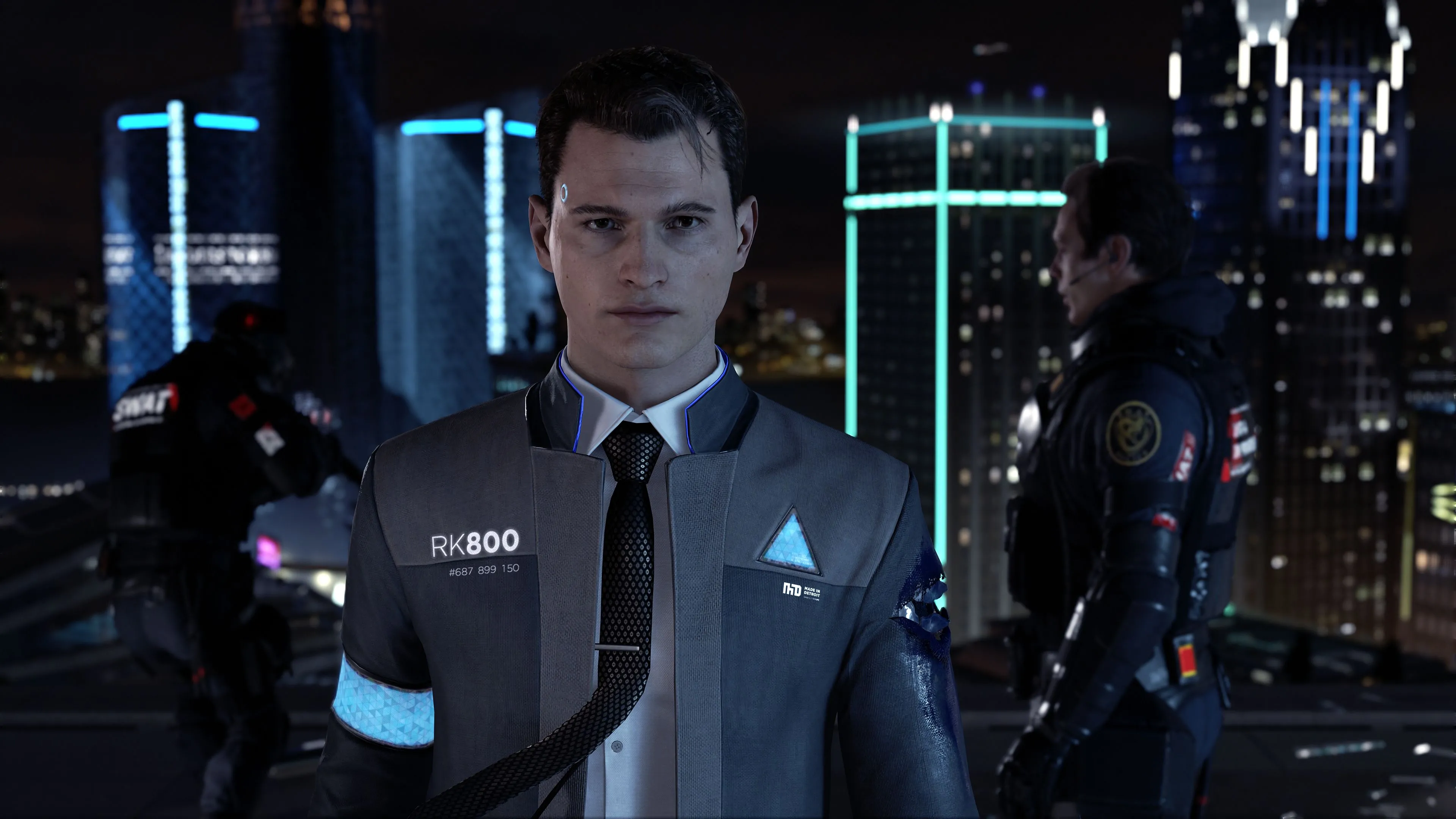 Connor trong Detroit: Become Human, tựa game từng bị Collective Shout nhắm đến
