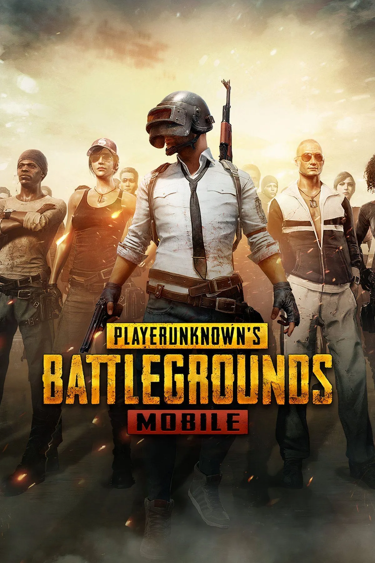 Hình ảnh đội hình Team Aryan x TMG Gaming trong giải đấu PUBG Mobile esports, tâm điểm của tranh cãi tên người chơi.