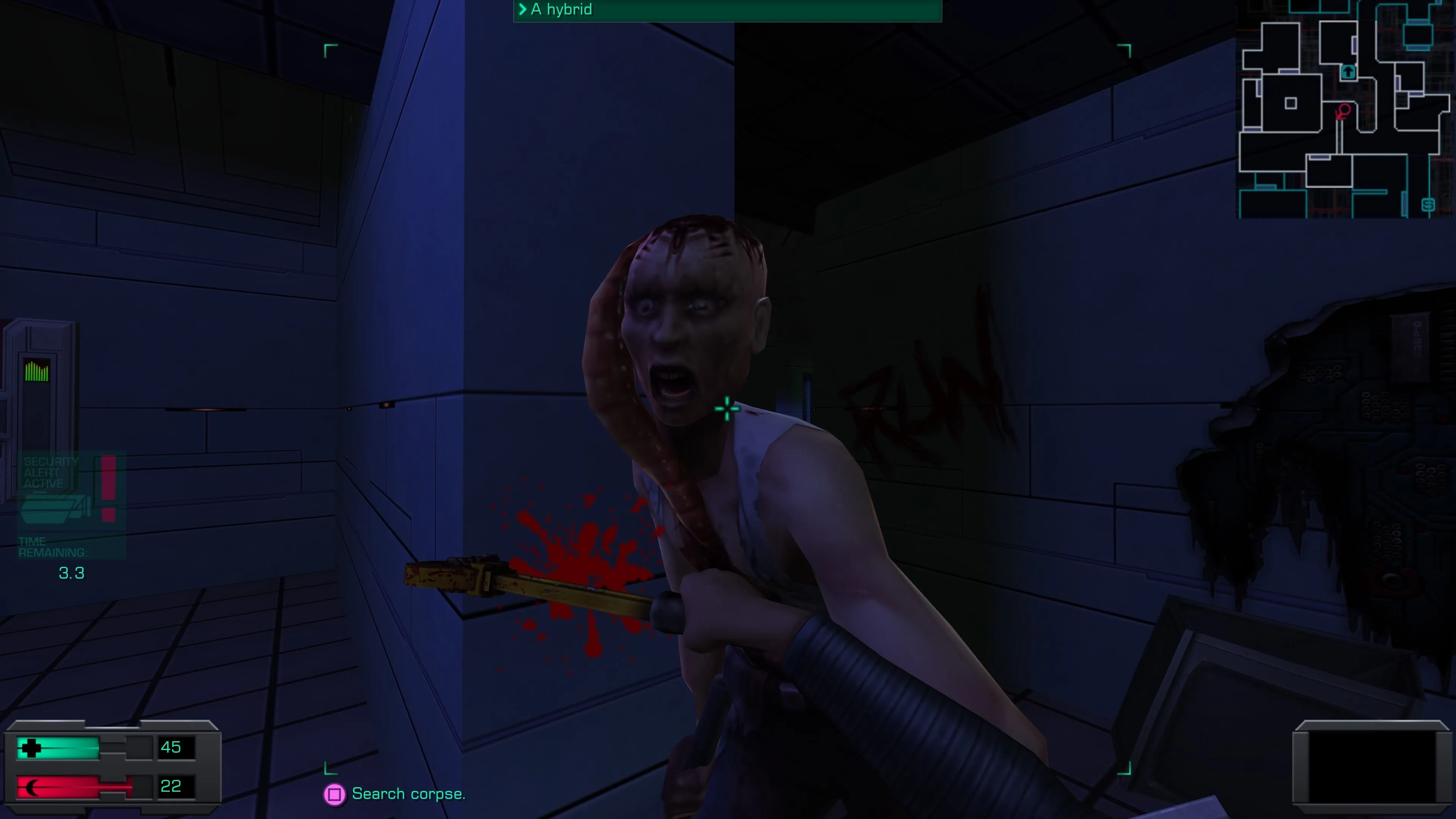 Kẻ thù Hybrid, một trong những loại quái vật đột biến đáng sợ trong System Shock 2