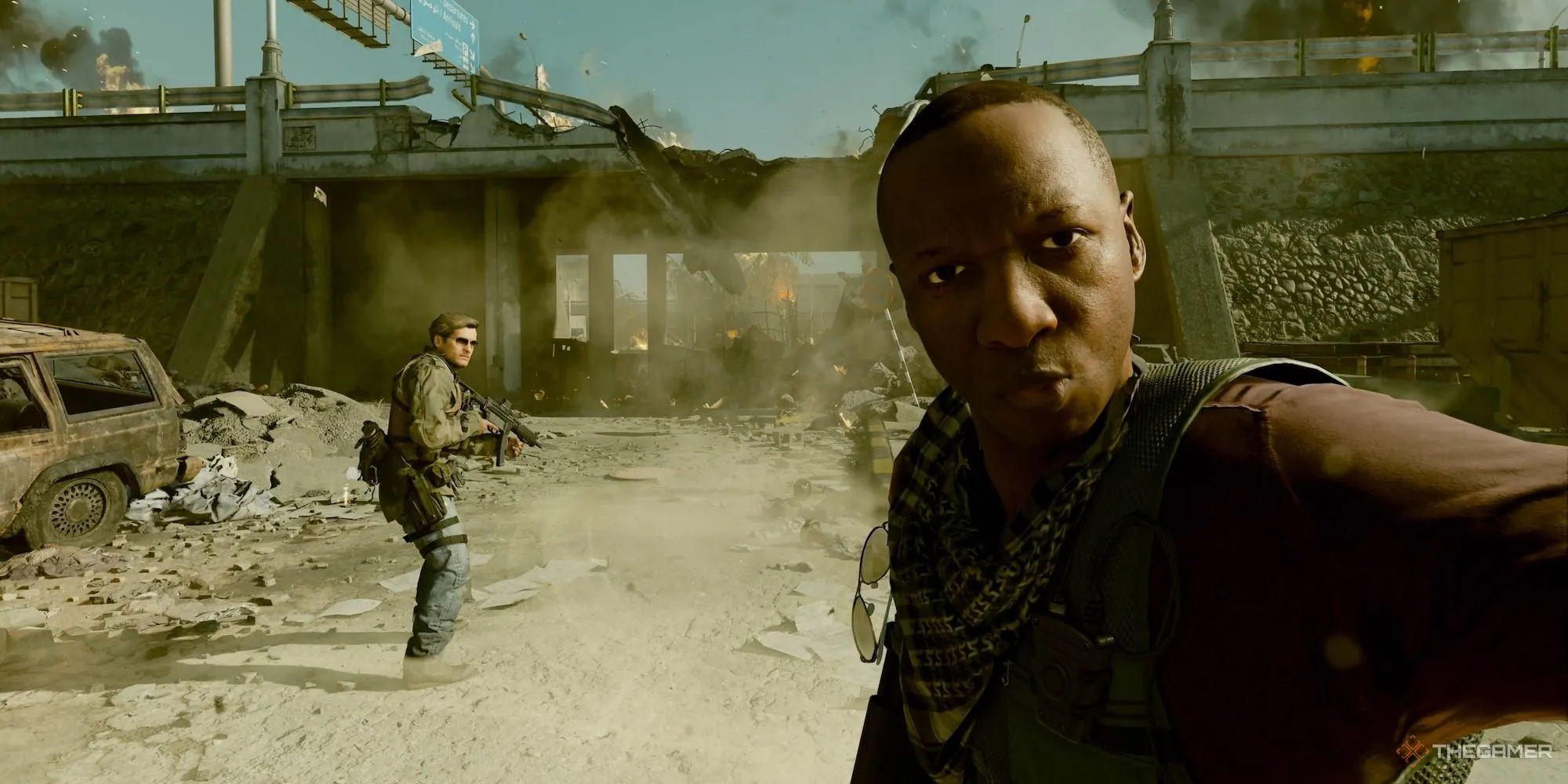 Lawrence Sims, một nhân vật trong chiến dịch hành động kịch tính của Call of Duty Black Ops 6