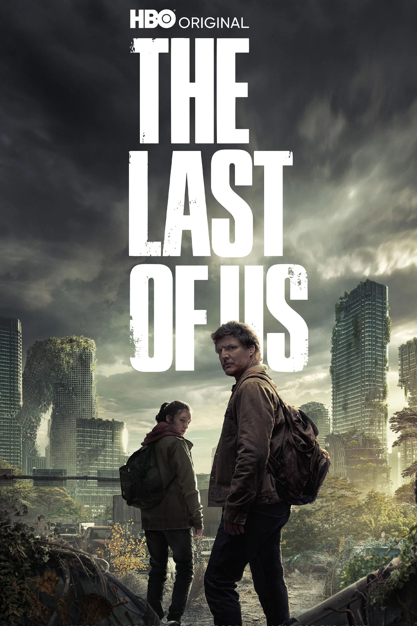 Logo HBO Max và biểu tượng series The Last of Us