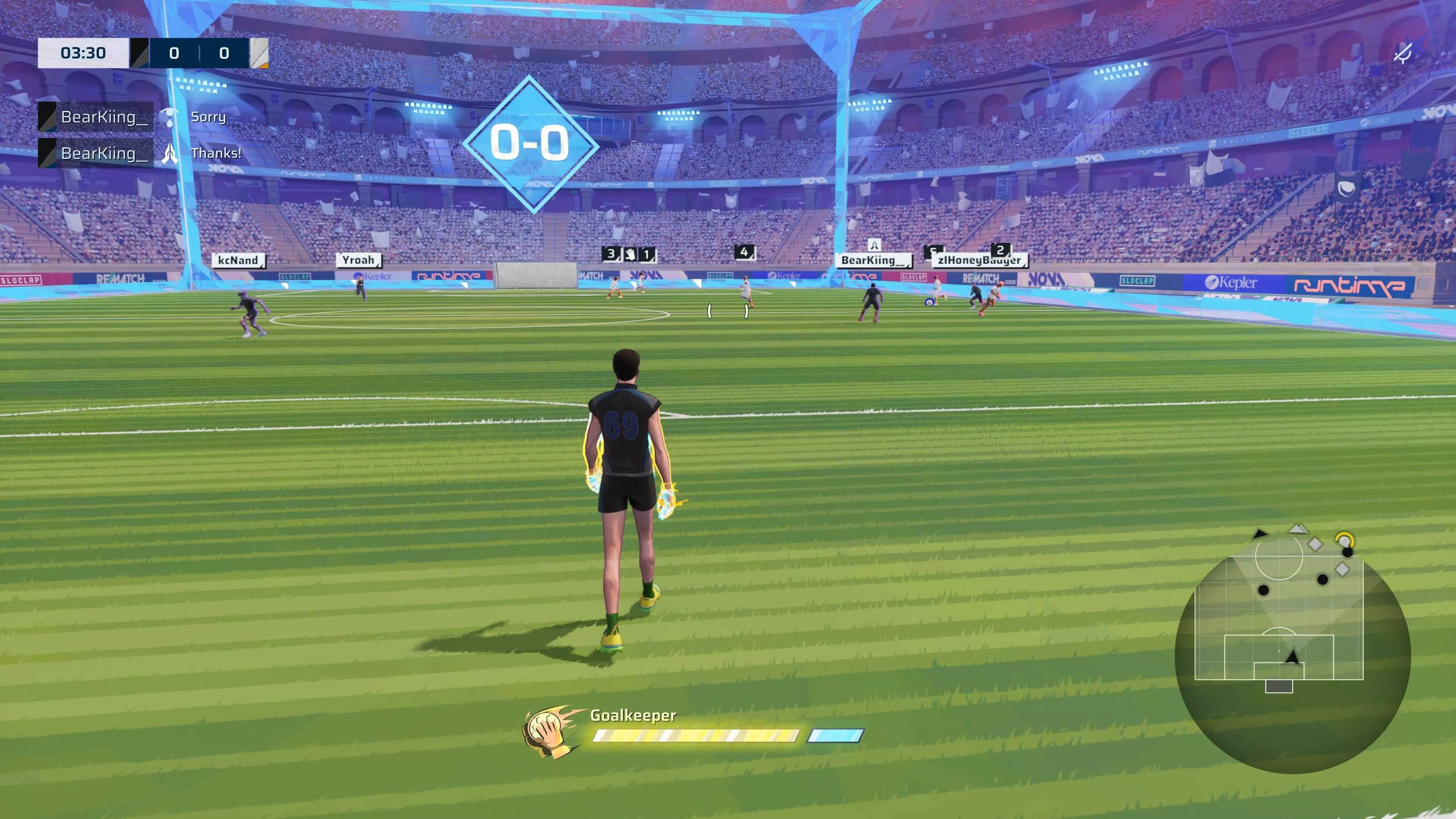 Match Goalkeeper Rematch