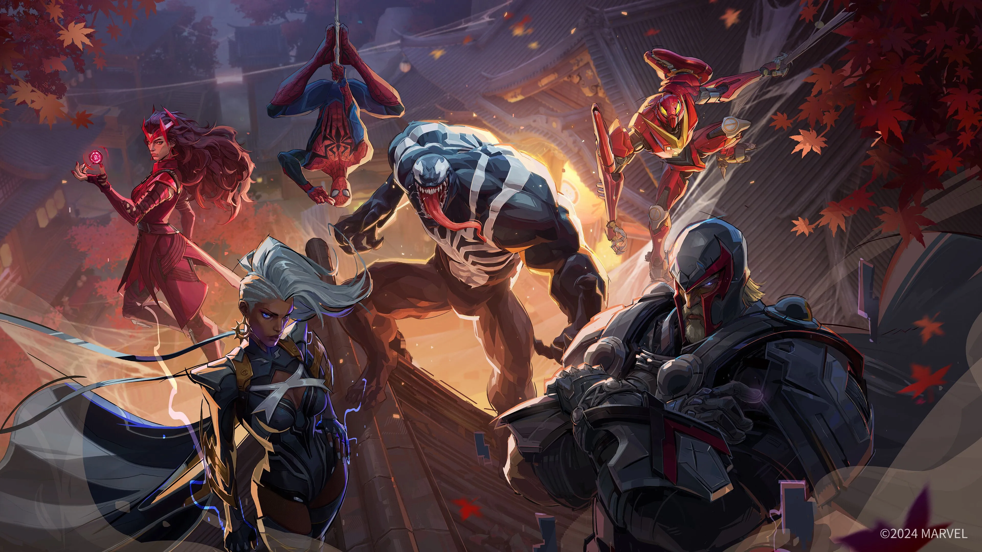 Mô hình Phoenix trong Marvel Rivals với thiết kế tổng thể của nhân vật