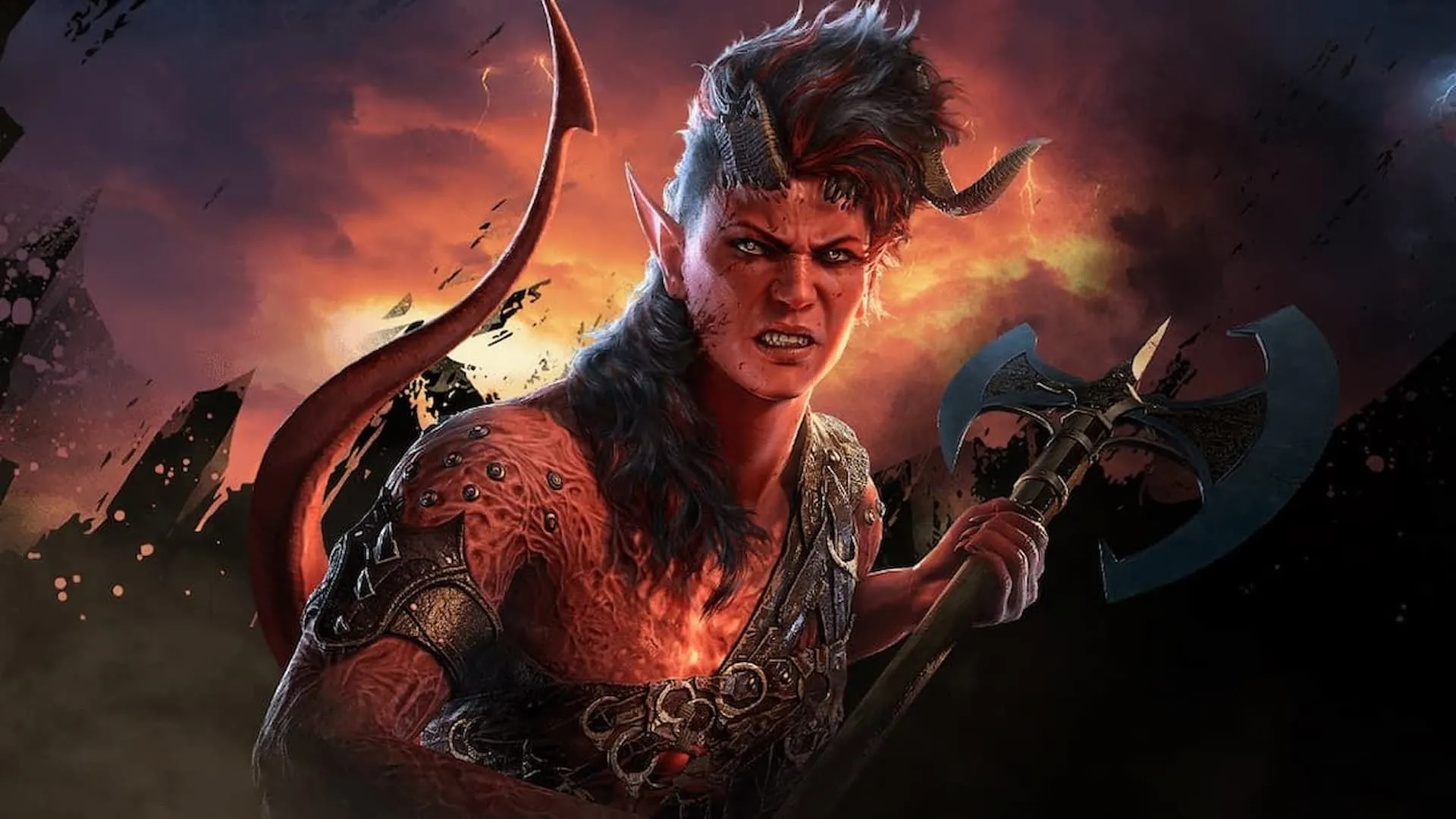 Nhân vật Karlach đầy cá tính trong bom tấn Baldur's Gate 3, tựa game đã khơi dậy làn sóng D&amp;D.