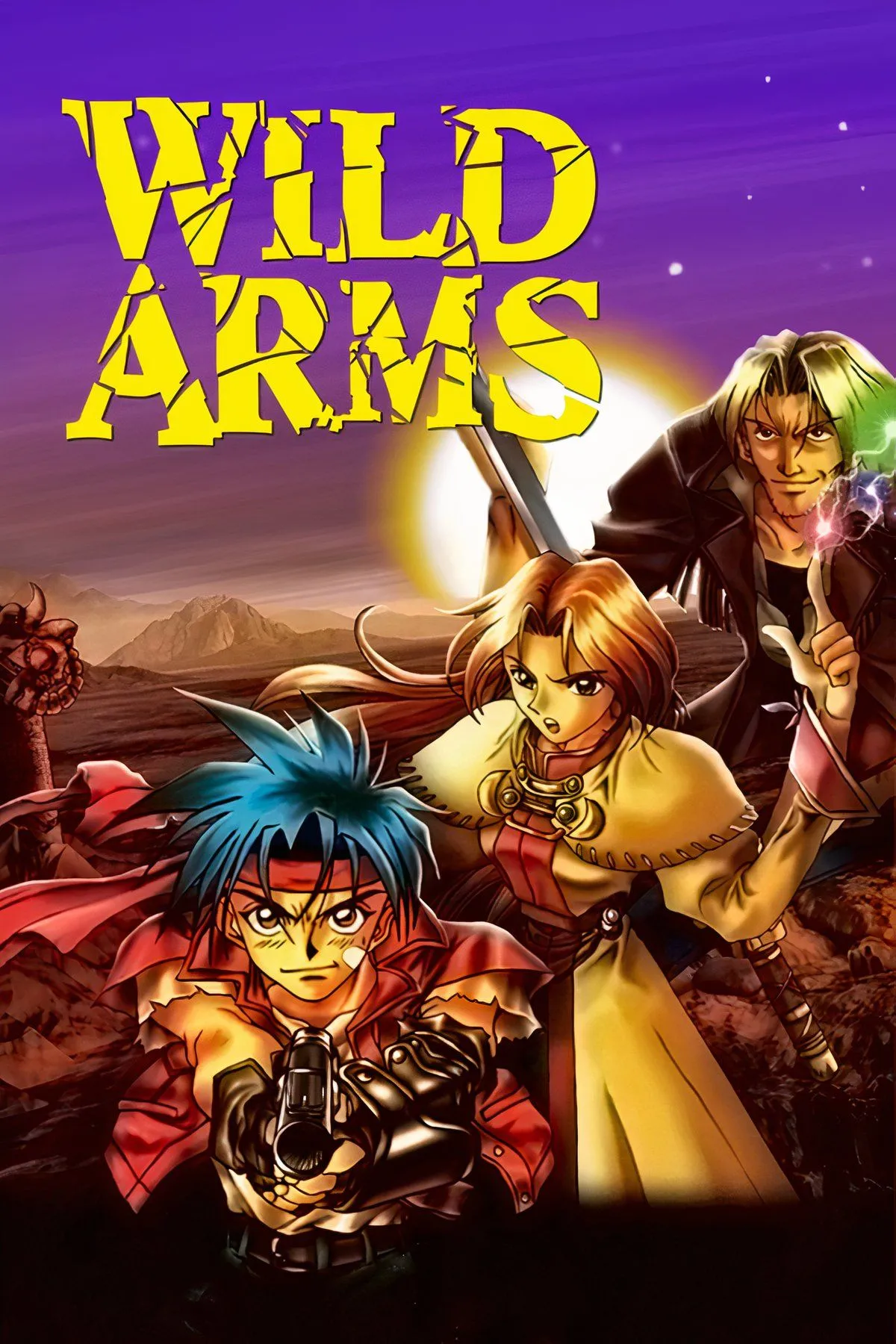 Phong cách đồ họa và một cảnh khám phá thế giới Filgaia trong Wild Arms