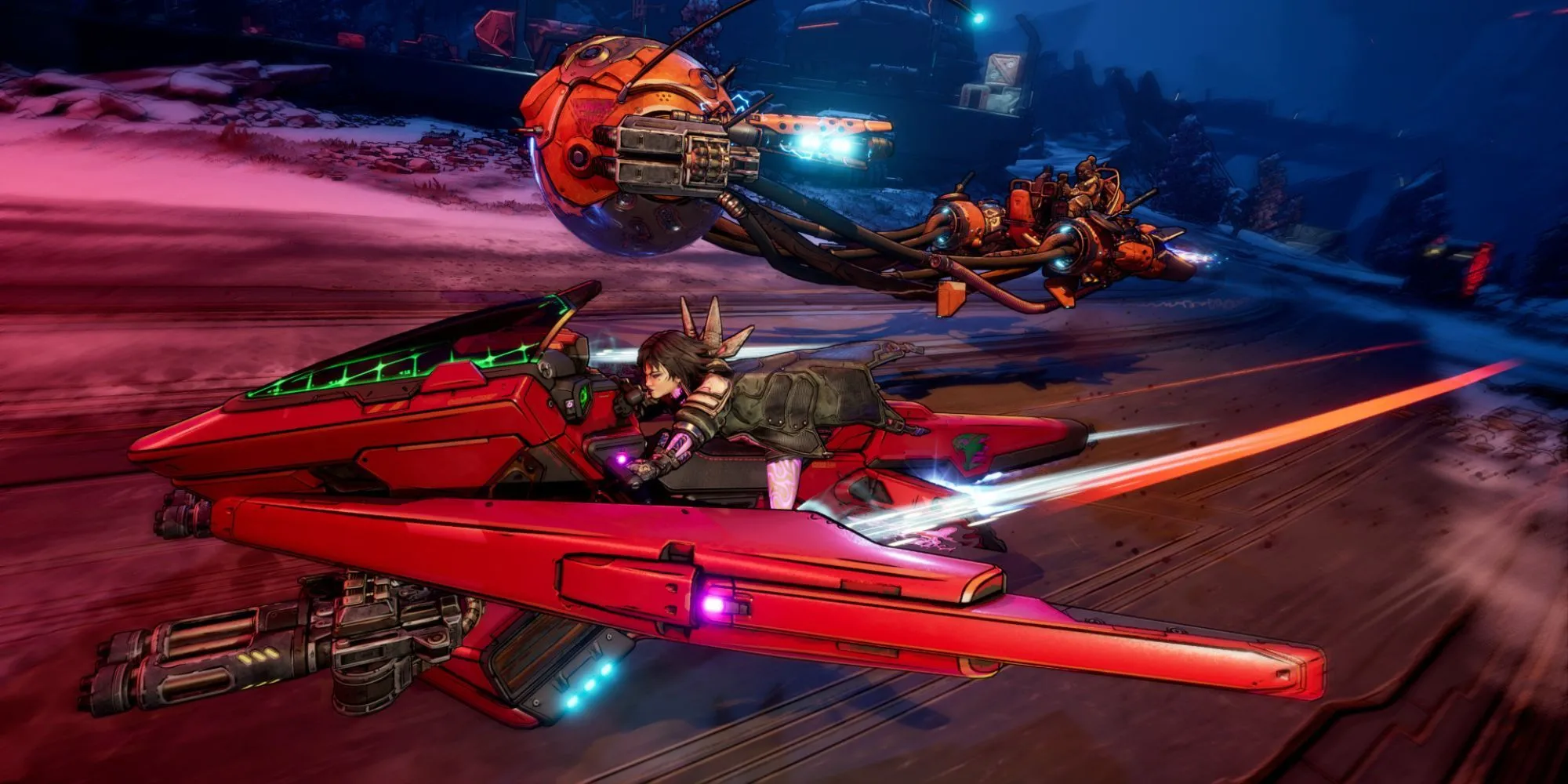 Phương tiện di chuyển độc đáo trong Borderlands 4 với tạo hình cel-shaded