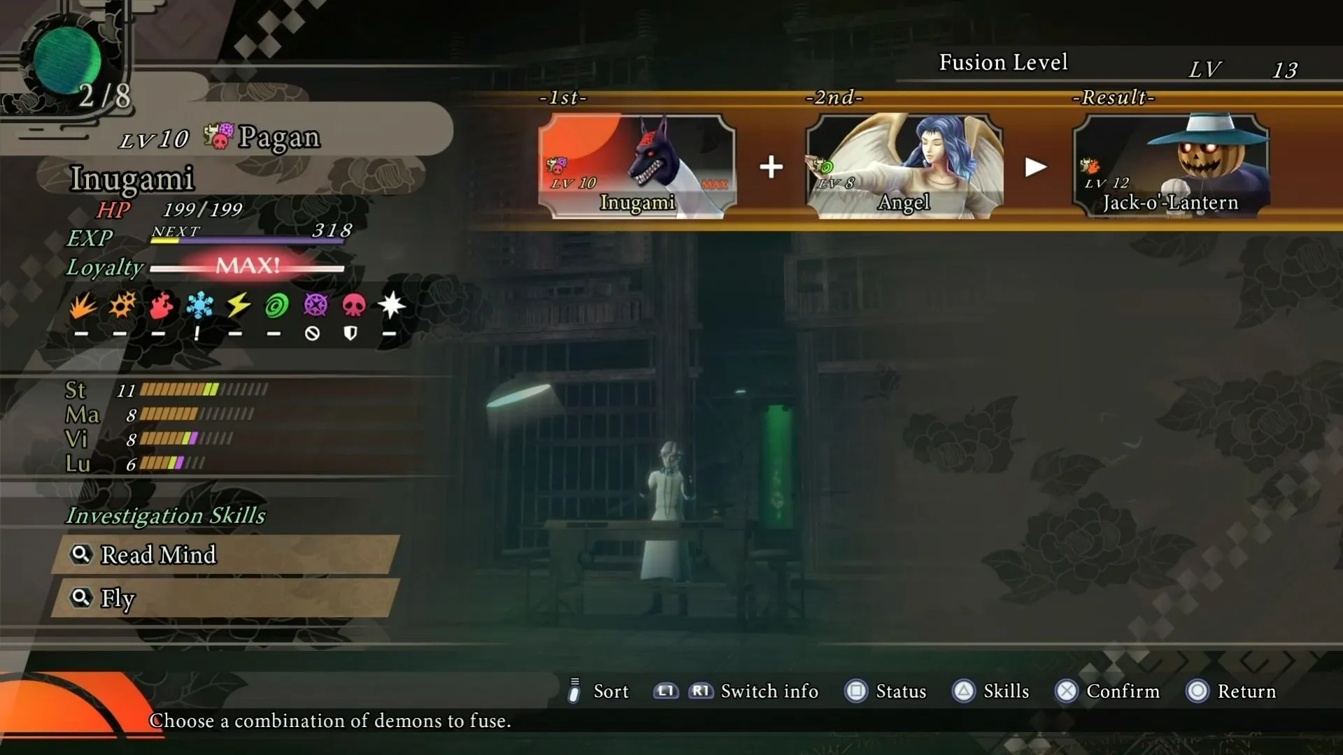 RAIDOU Remastered: The Mystery of the Soulless Army - Hợp thể quỷ
