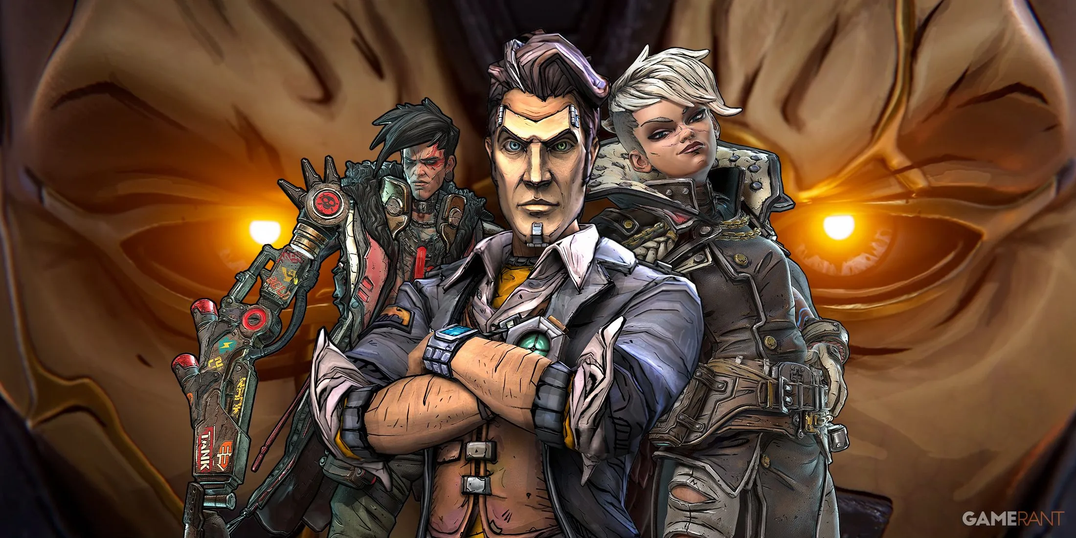 So sánh các nhân vật phản diện chính trong series Borderlands: The Timekeeper của Borderlands 4, Handsome Jack và cặp đôi Calypso Twins.