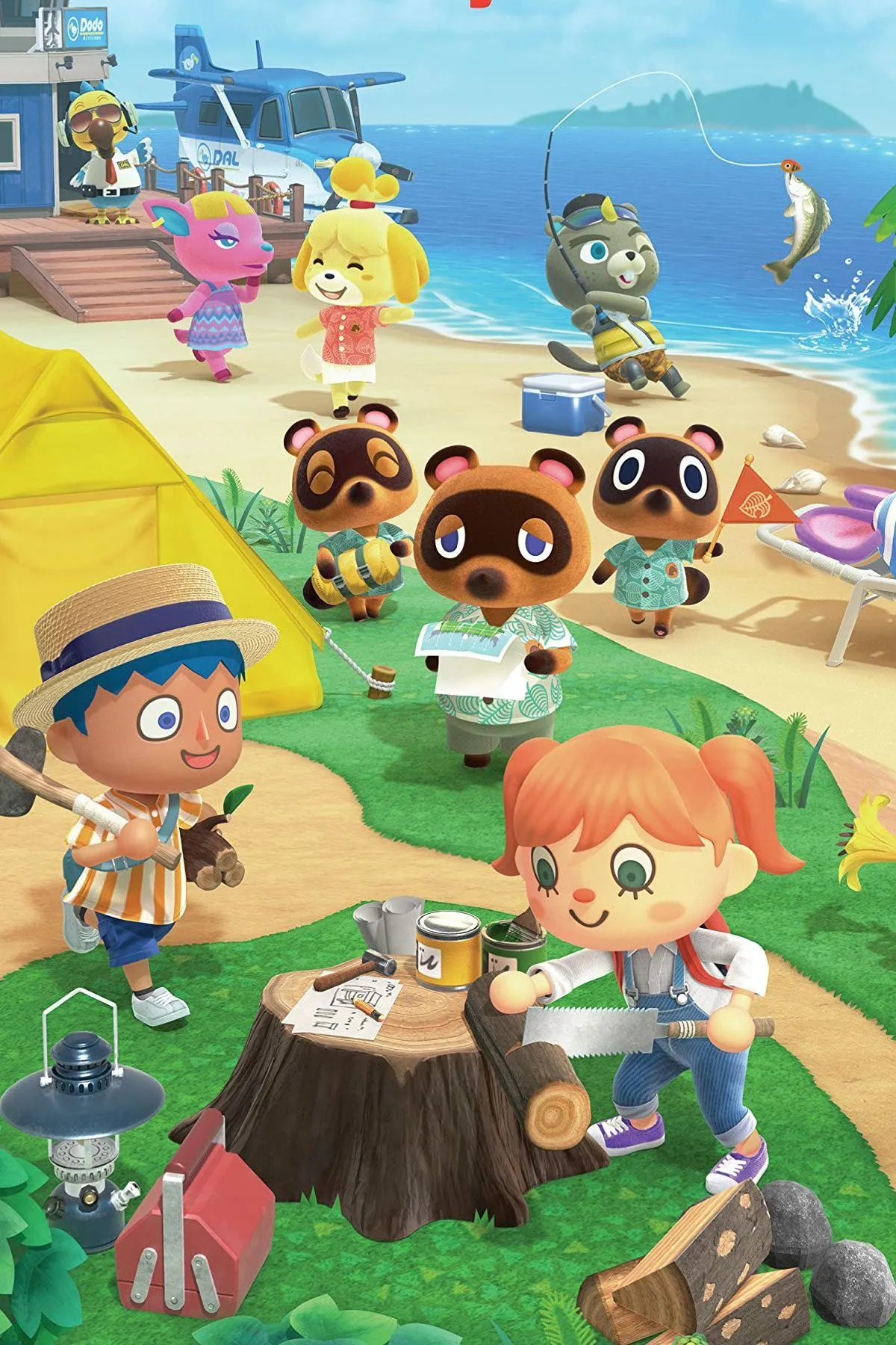 Thế giới mở đầy màu sắc của Animal Crossing New Horizons, nơi game thủ kiến tạo hòn đảo mơ ước và kết nối cộng đồng