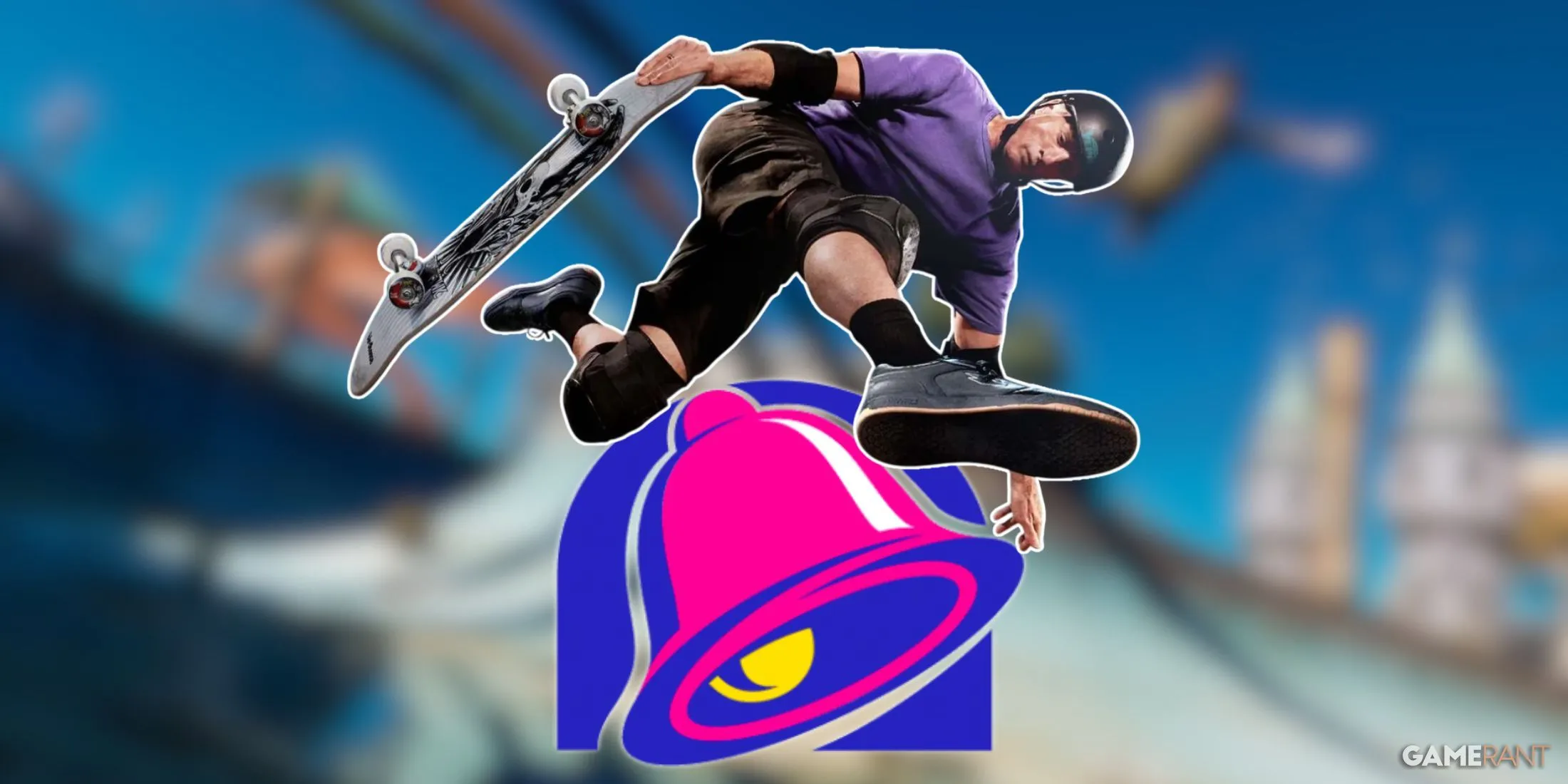Tony Hawk Pro Skater và Taco Bell hợp tác, giới thiệu các vật phẩm trong game độc quyền thông qua bữa ăn đặc biệt.