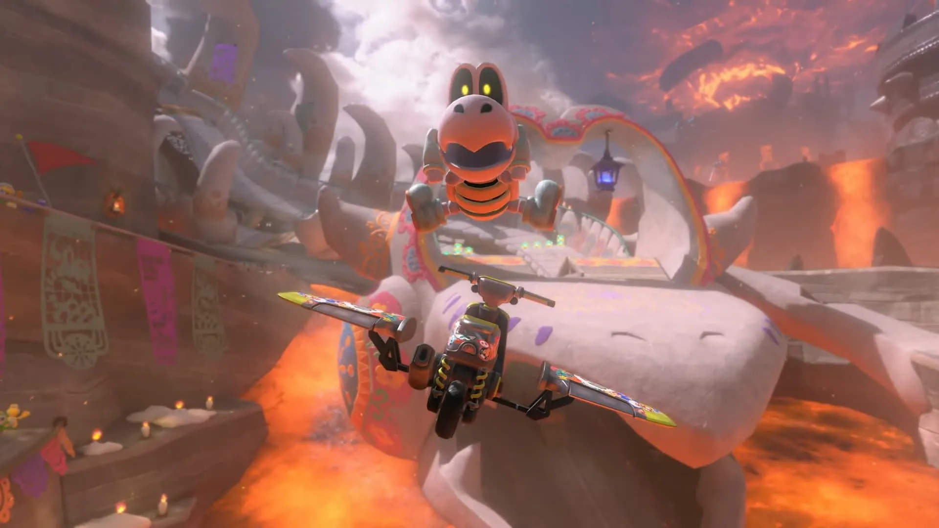 Xe đua Dry Bones trong Mario Kart World Direct với giá bán 80 USD gây tranh cãi từ game thủ