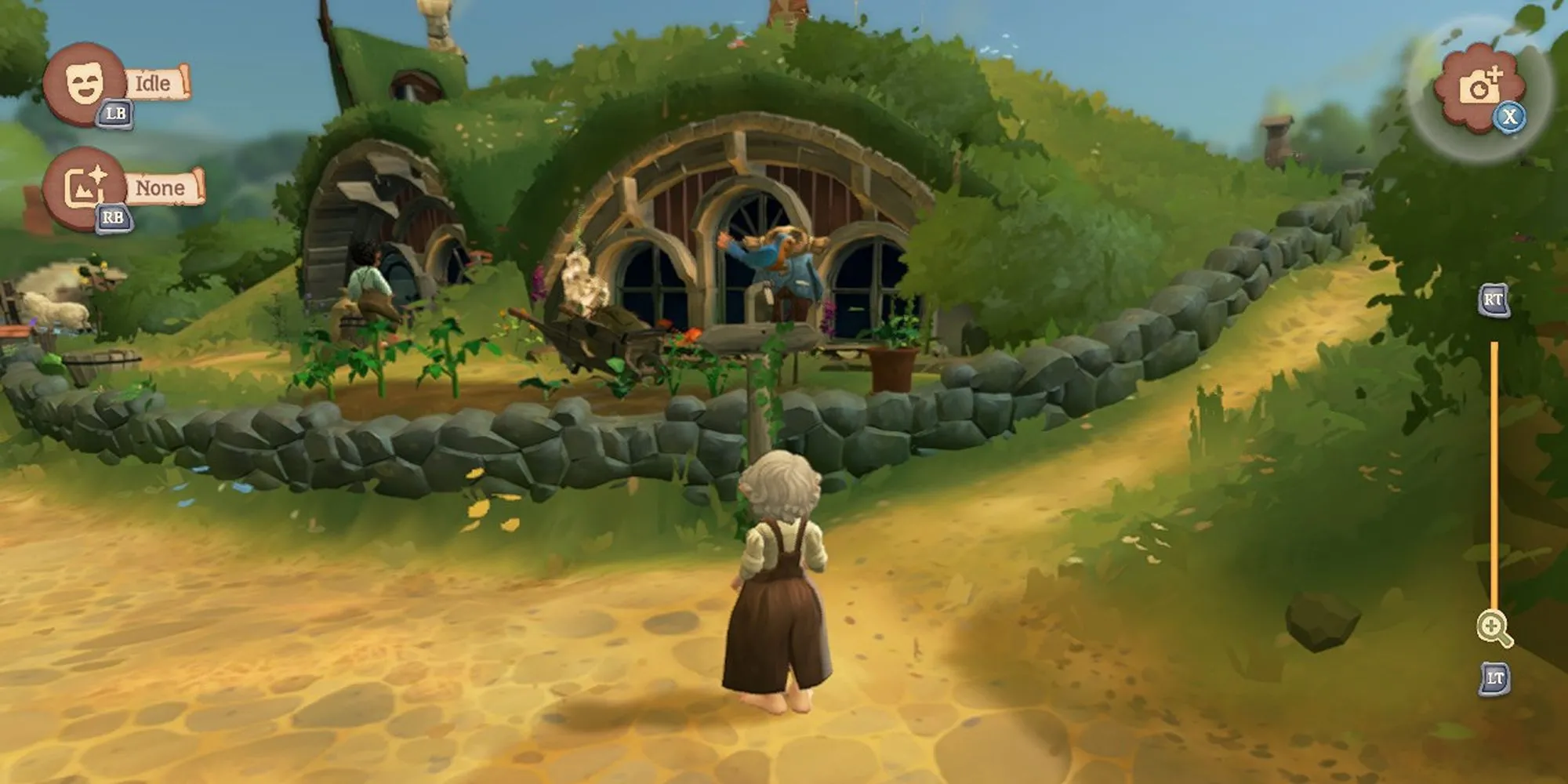 Cảnh quan môi trường tuyệt đẹp với phong cách đồ họa watercolor đặc trưng của Tales of the Shire