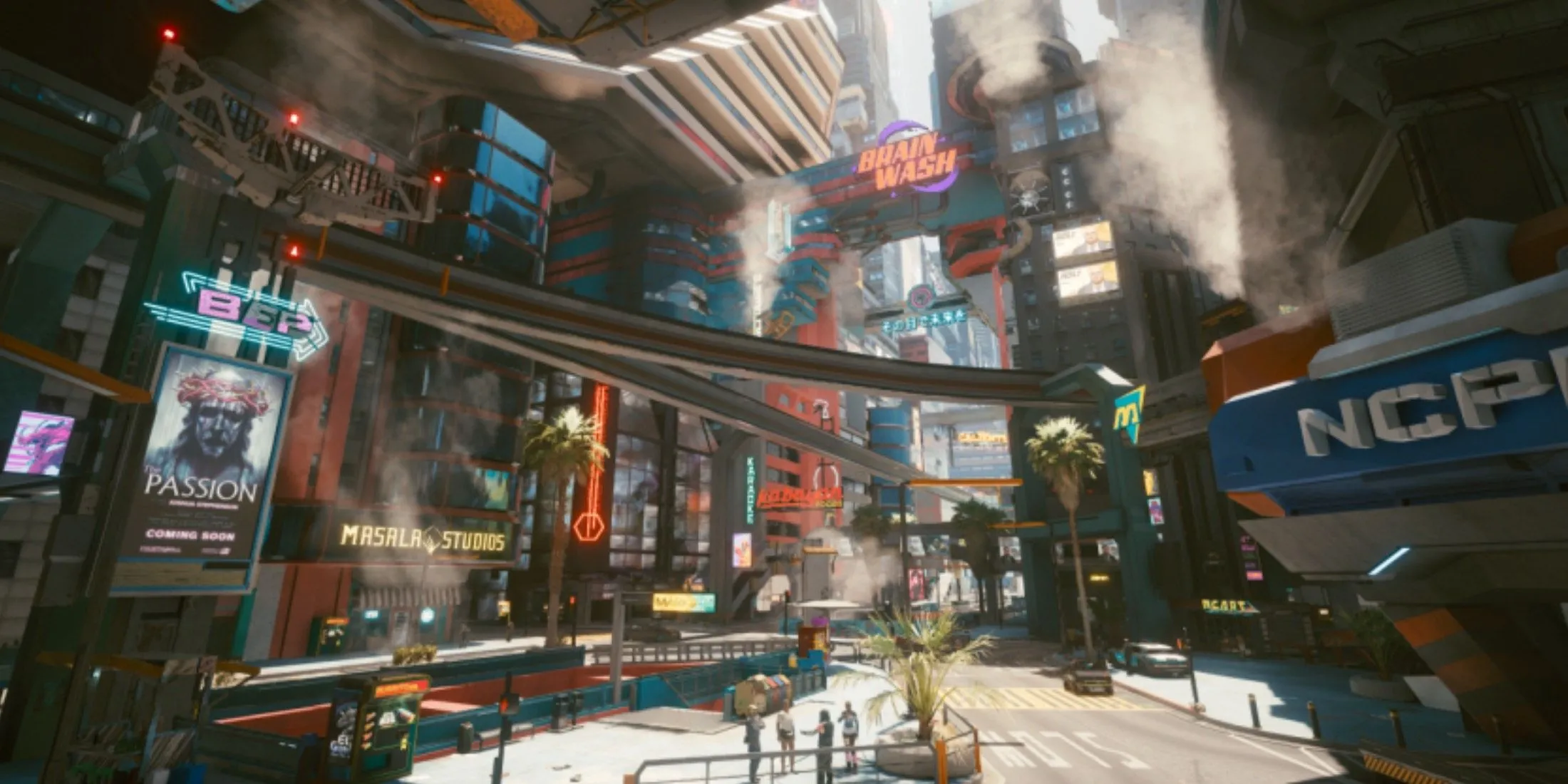 Đường phố Cyberpunk 2077 rực rỡ ánh neon, nơi ẩn chứa nhiều bí mật và những cuộc rượt đuổi nghẹt thở.