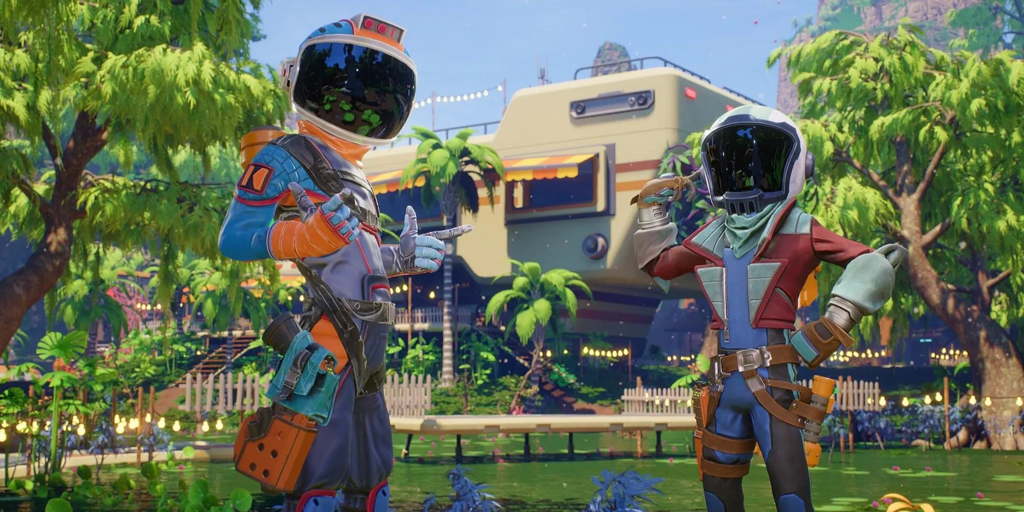 Hai phi hành gia khám phá hành tinh lạ trong Revenge of the Savage Planet, game phiêu lưu khoa học viễn tưởng co-op