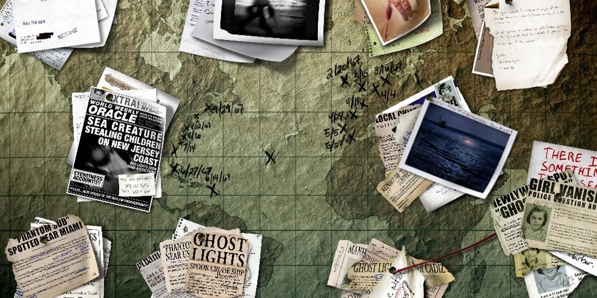 Hình ảnh minh họa ARG &quot;There's Something in the Sea&quot; của BioShock 2