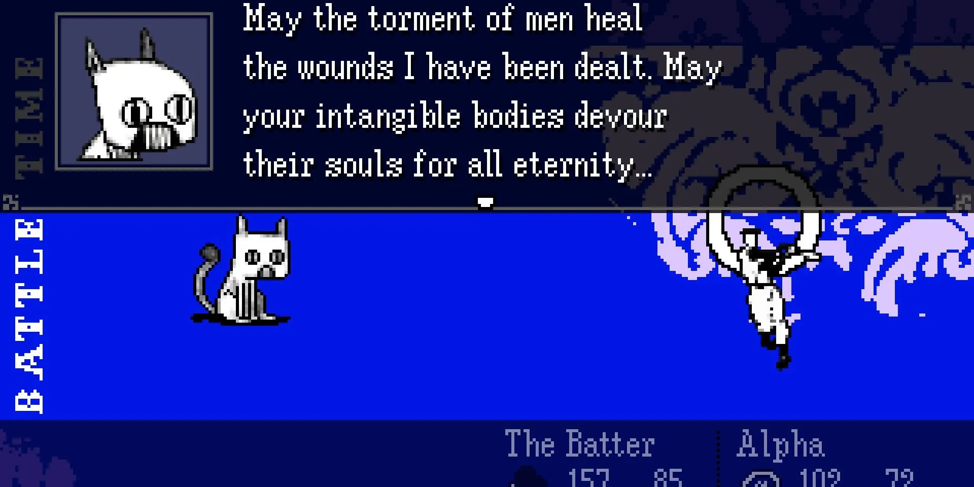 Japhet trong OFF Remaster với lời thoại &quot;Devour Their Souls&quot; đầy ám ảnh