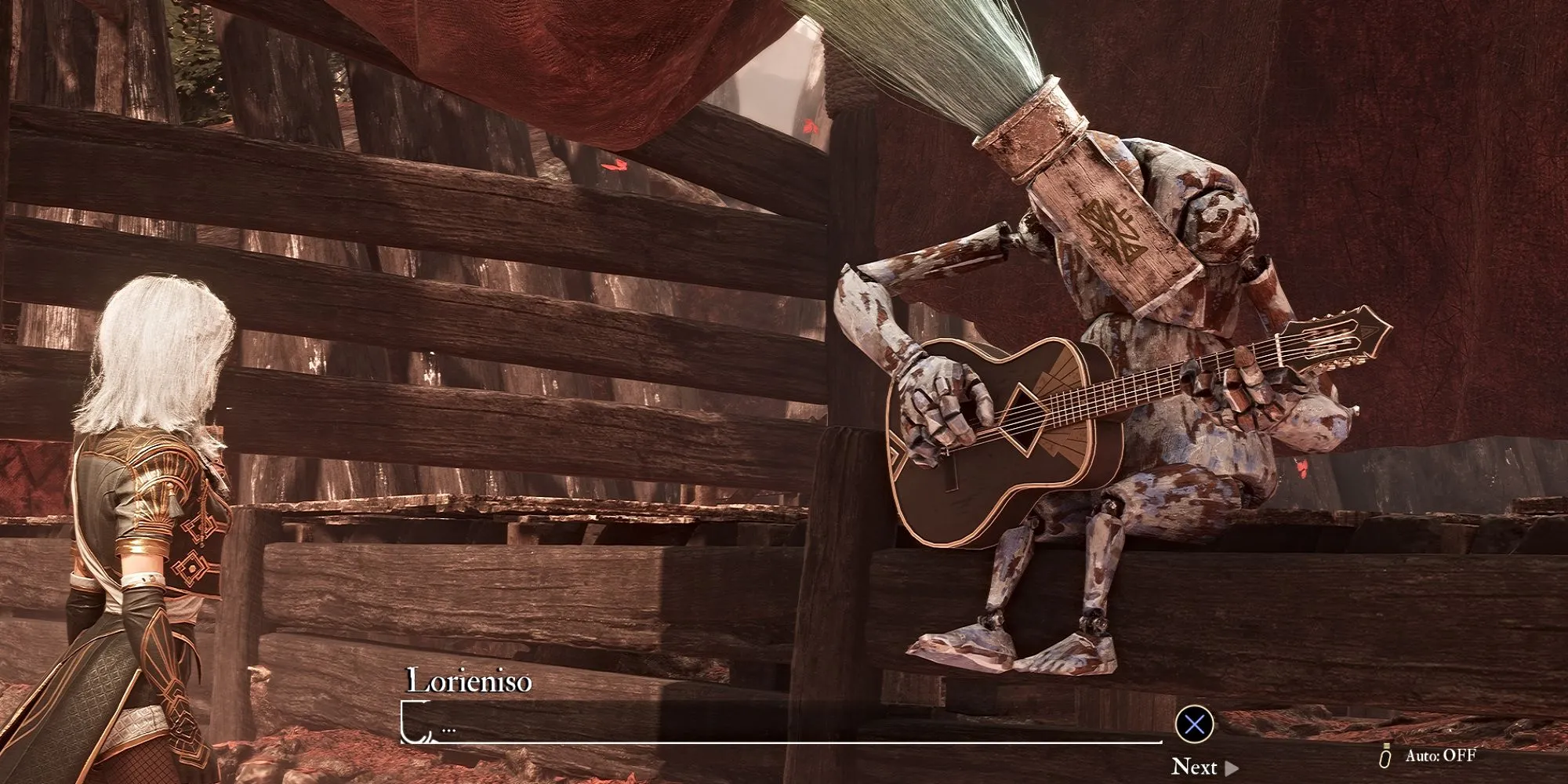 lorieniso the gestral chơi guitar trong Clair Obscur Expedition 33