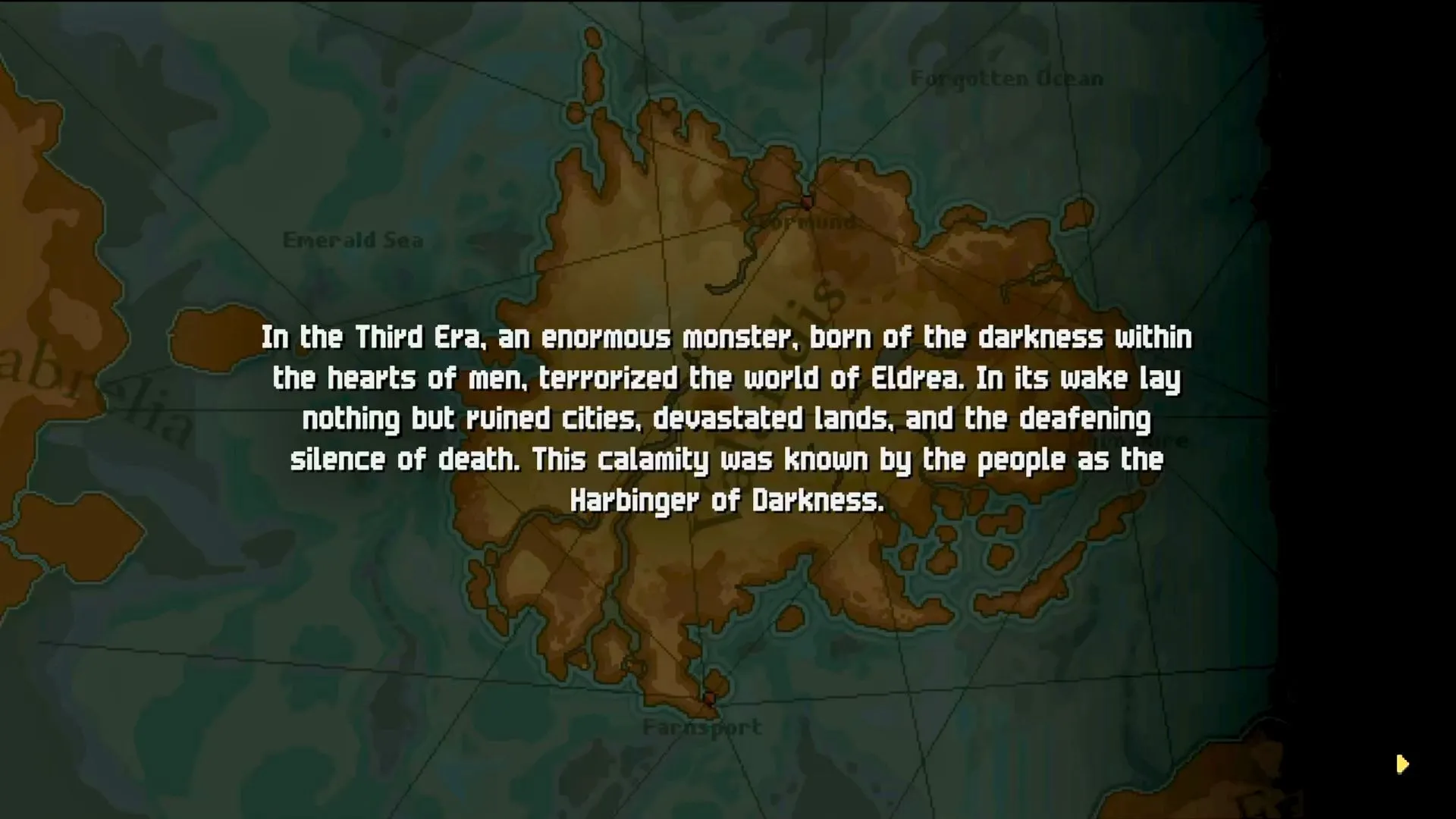 Màn tóm tắt cốt truyện Chained Echoes: Ashes of Elrant giúp người chơi ôn lại sự kiện chính