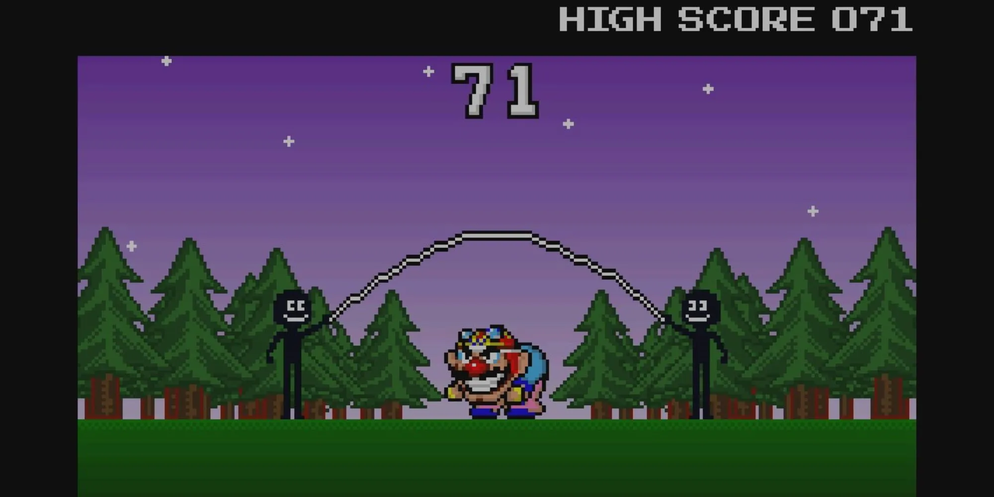 Microgame nhảy dây vui nhộn trong WarioWare, Inc.: Mega Microgames!