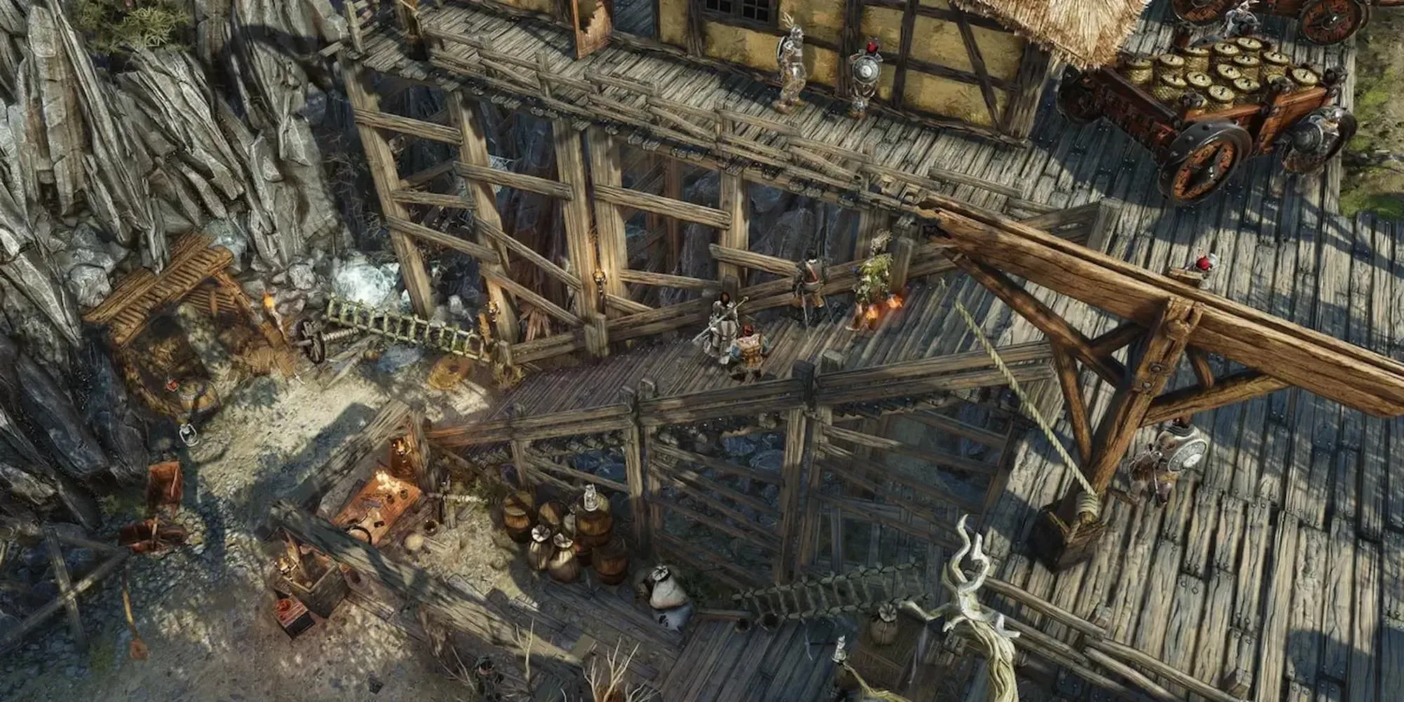 Pháo đài gỗ trong Divinity Original Sin 2.