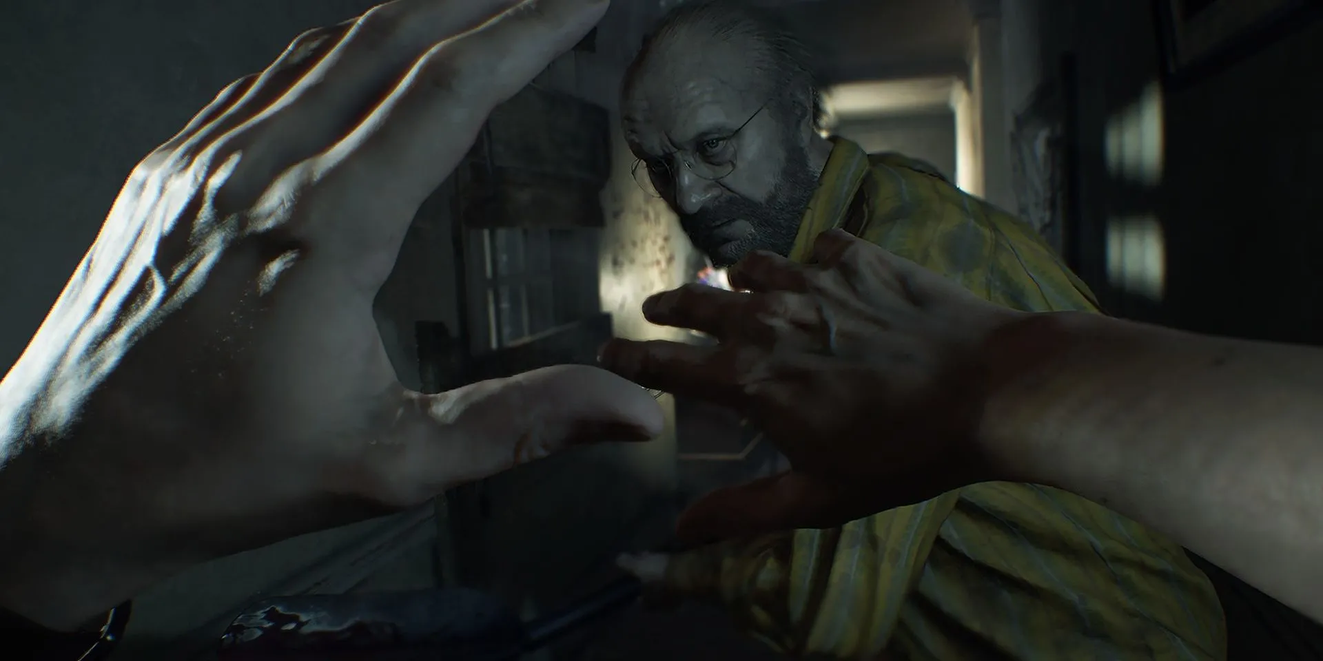 Resident Evil 7 – Jack Baker tấn công người chơi trong căn nhà u ám