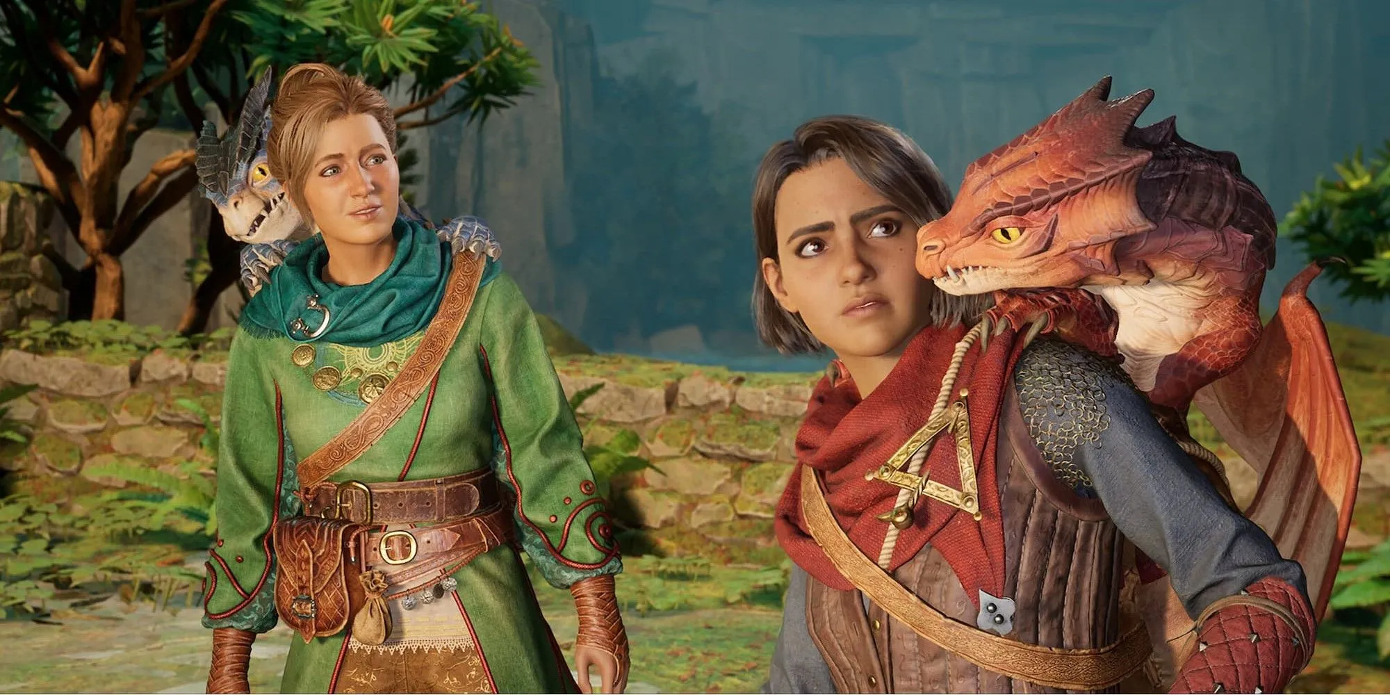 Rồng bay trên vai nhân vật trong Split Fiction, game co-op đỉnh cao với sự kết hợp fantasy và sci-fi