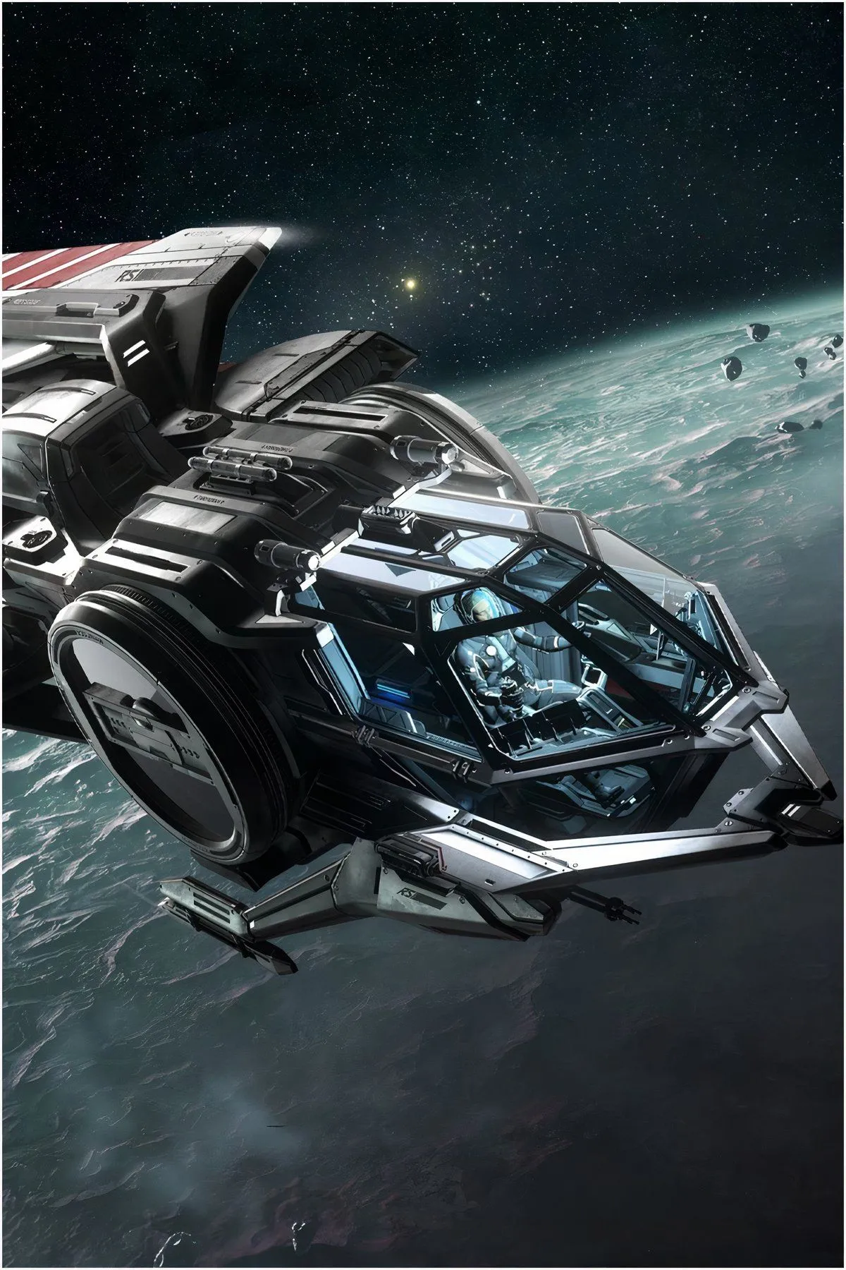 Tổng hợp hình ảnh ấn tượng từ vũ trụ Star Citizen và Squadron 42 với đồ họa siêu thực