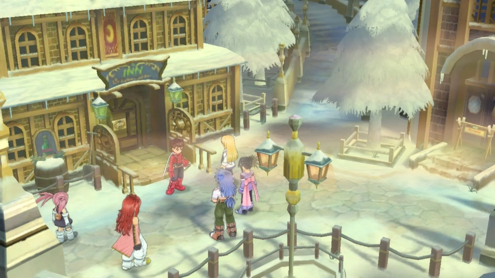 Bìa Tales of Symphonia, đại diện cho làn sóng JRPG sâu sắc trên GameCube trong năm đỉnh cao