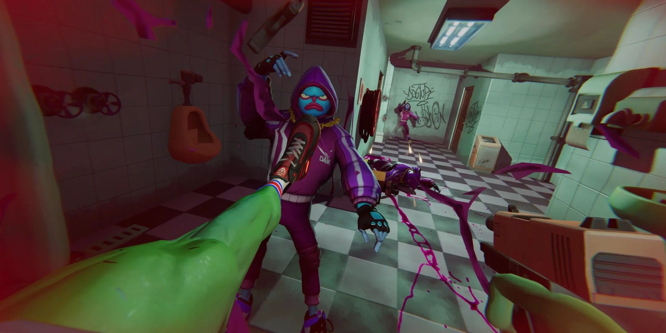 Gameplay Anger Foot với góc nhìn FPS và hành động mạnh mẽ