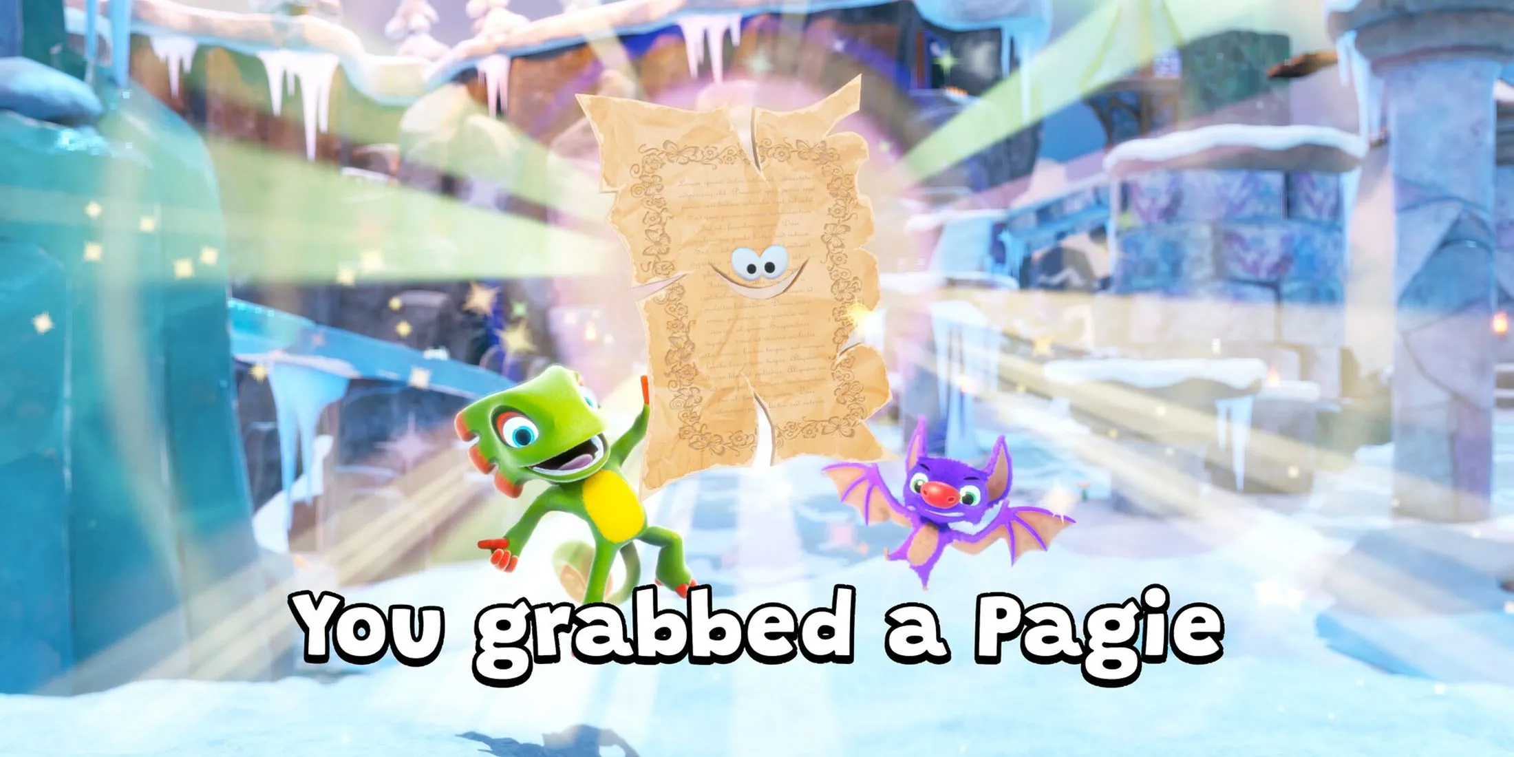 Hệ thống Pagie và biểu tượng thu thập trong game, giao diện tracker mới hỗ trợ hoàn thiện 100%