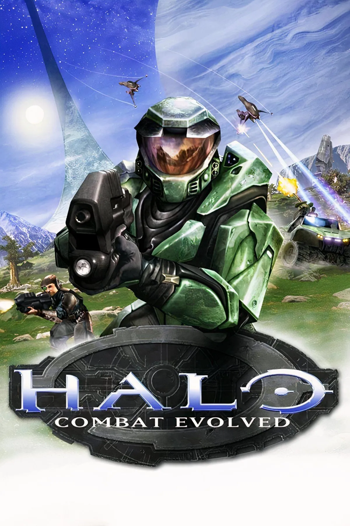 Hình ảnh quảng bá và collage liên quan đến Halo Studios và dự án remake Campaign Evolved
