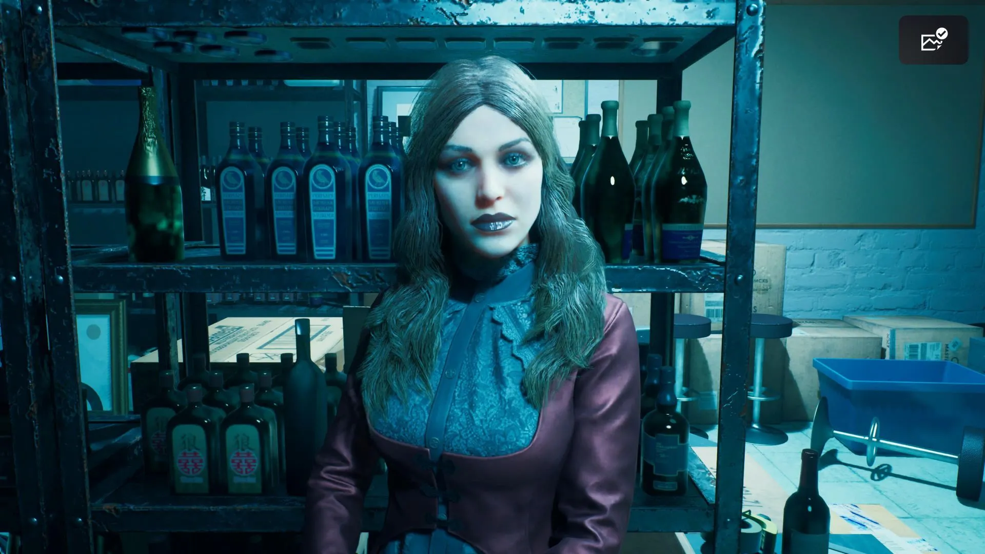 Hình Pandora trong Bloodlines 2, minh họa các phân đoạn cốt truyện và nhân vật phụ