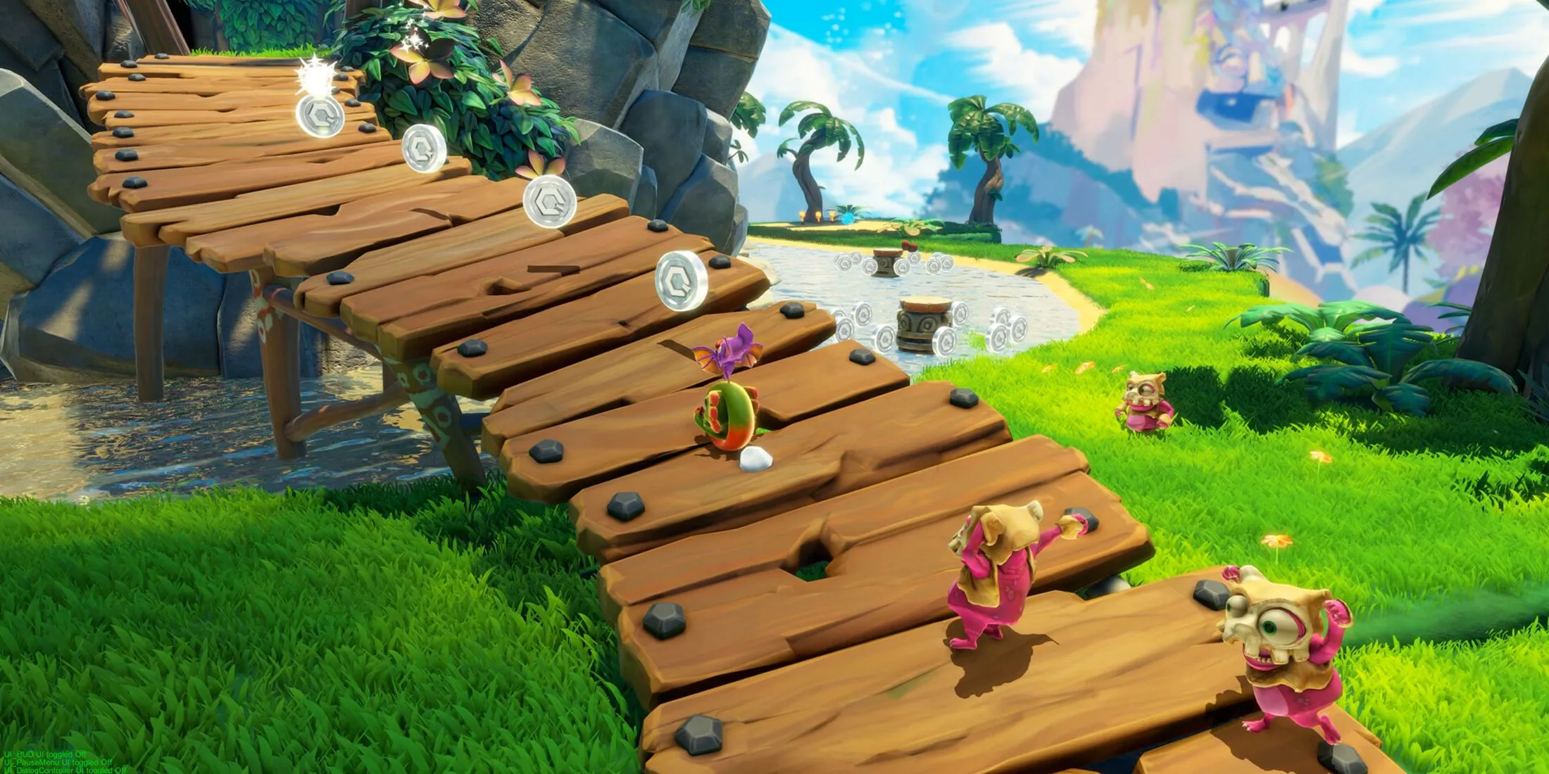 Khung cảnh Capital Cashino rực rỡ ánh đèn, hub world và thử thách mini-game khắp nơi