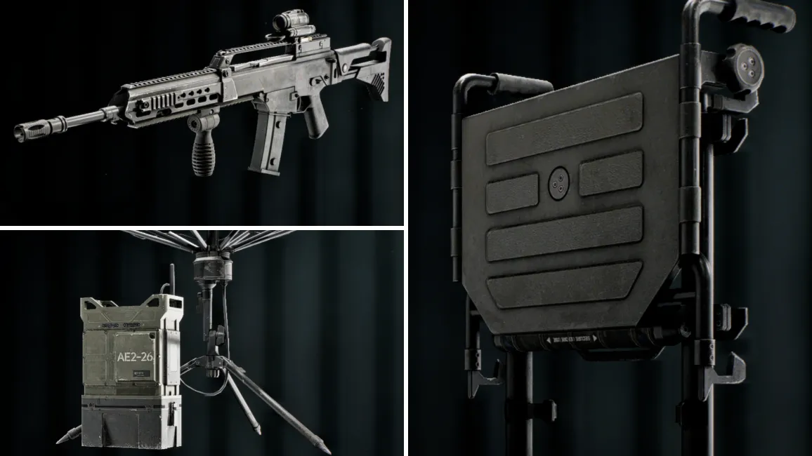 Loadout đa dụng cho Assault: ladder và beacon hỗ trợ tấn công cùng rifle ổn định