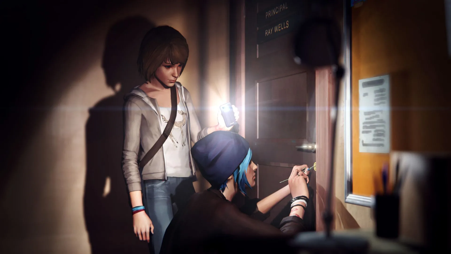 Max và Chaos Theory: khoảnh khắc khó khăn trong Life Is Strange